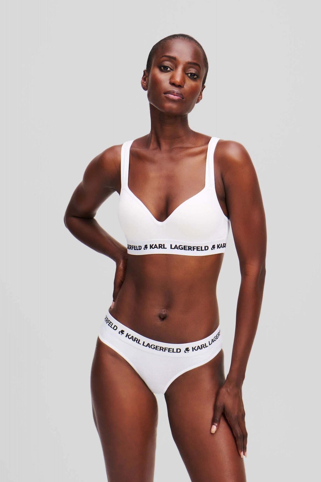 KARL LAGERFELD LOGO BRIEF 3P en color BLANCO (2)