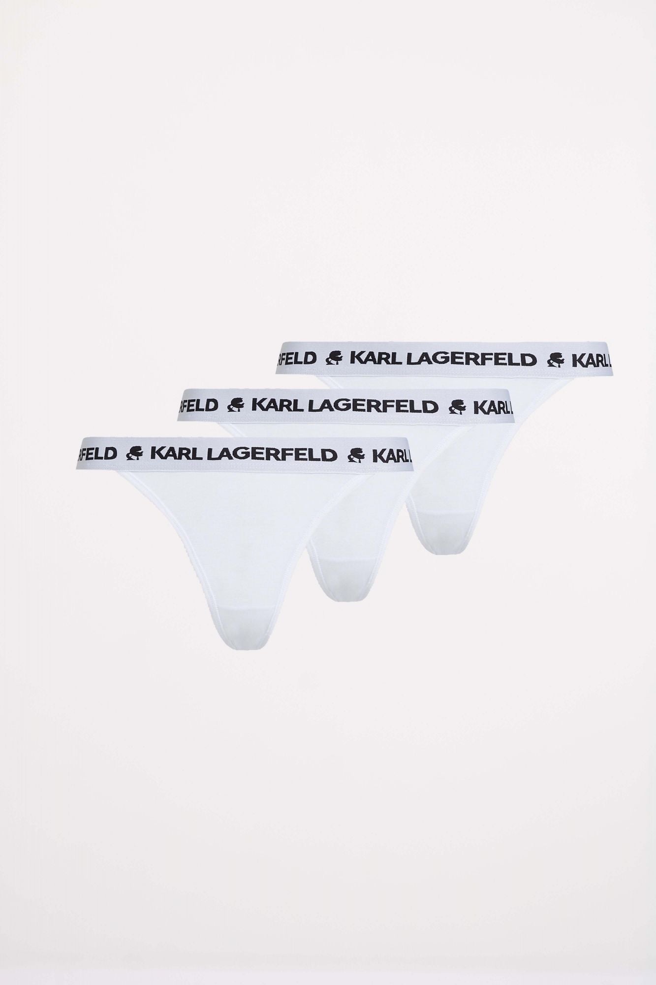 KARL LAGERFELD LOGO BRAZILIAN 3P en color BLANCO (1)