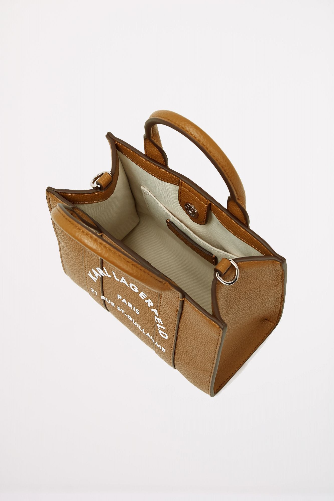 KARL LAGERFELD K RSG PEBBLE MINI SQUARE T en color MARRON (3)