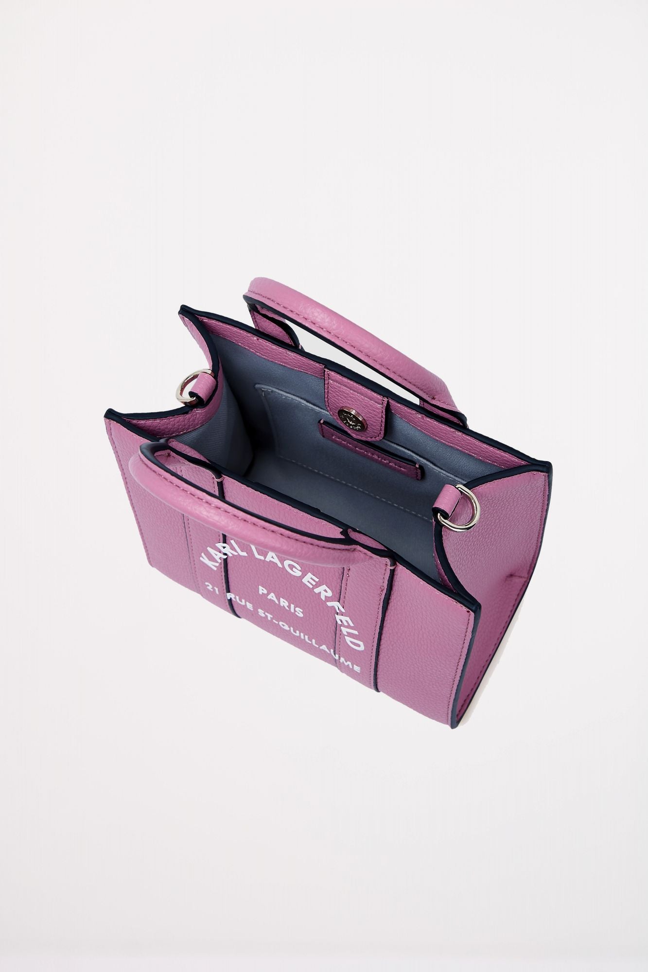 KARL LAGERFELD K RSG PEBBLE MINI SQUARE T en color ROSA (3)