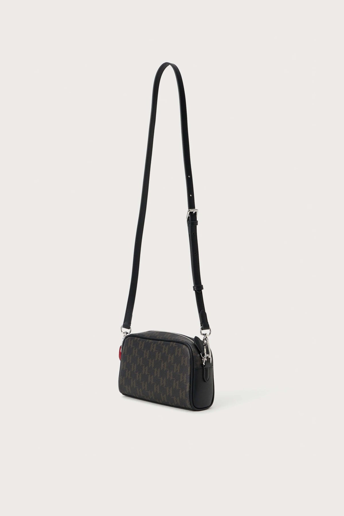 KARL LAGERFELD MONOGRAM CC SLIM CMB en color NEGRO (3)