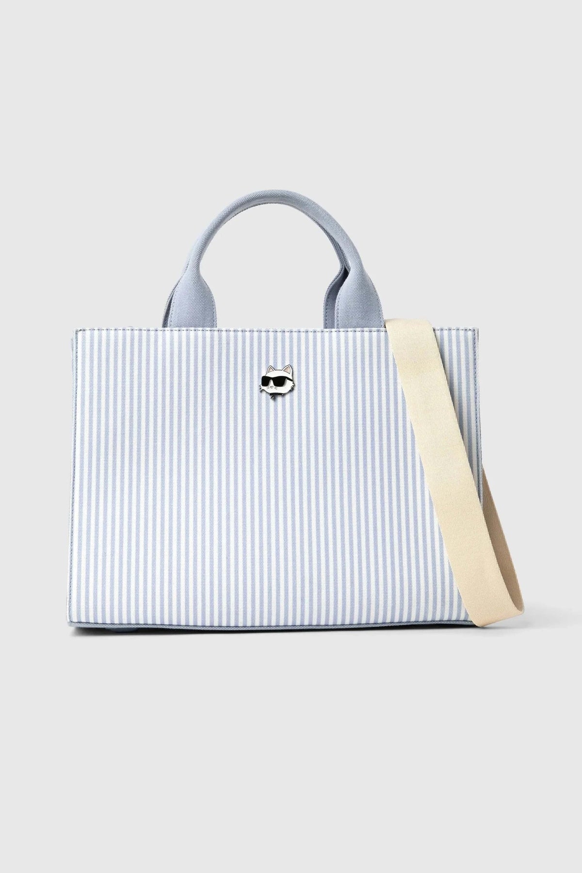 KARL LAGERFELD TOTE BAG en color AZUL (3)