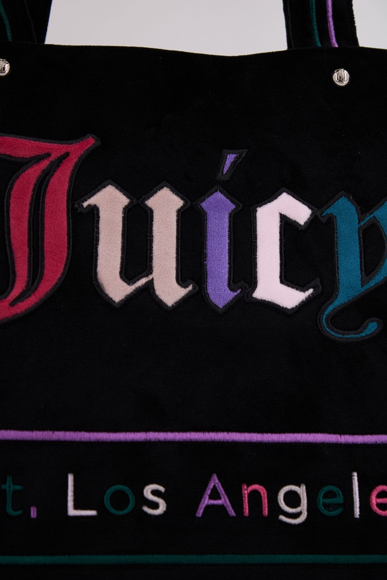 JUICY COUTURE BIJIR5521WTVM06 IRIS MULTICOLOR VEL en color NEGRO (4)