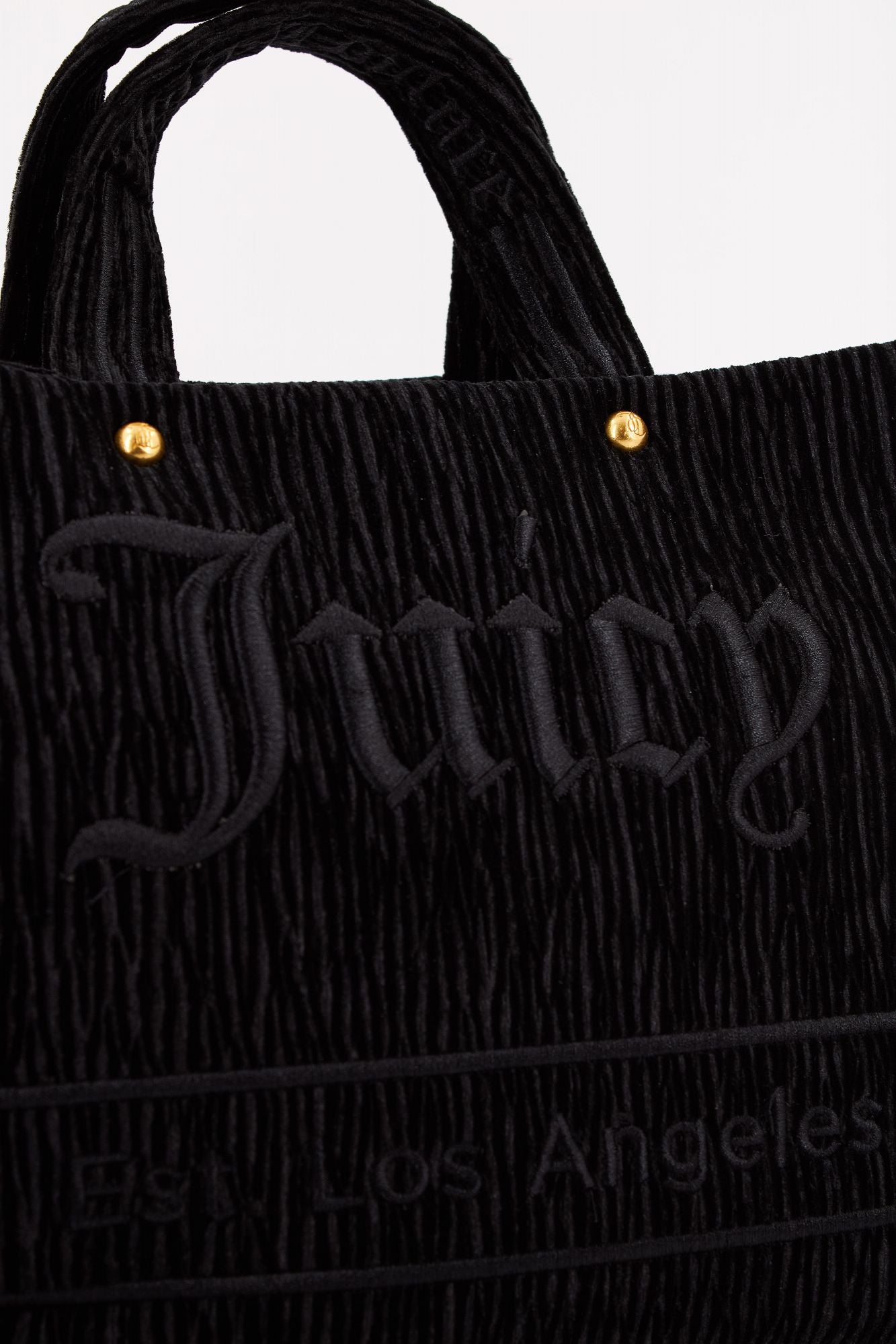 JUICY COUTURE IRIS CRINKLED VELVE en color NEGRO (4)