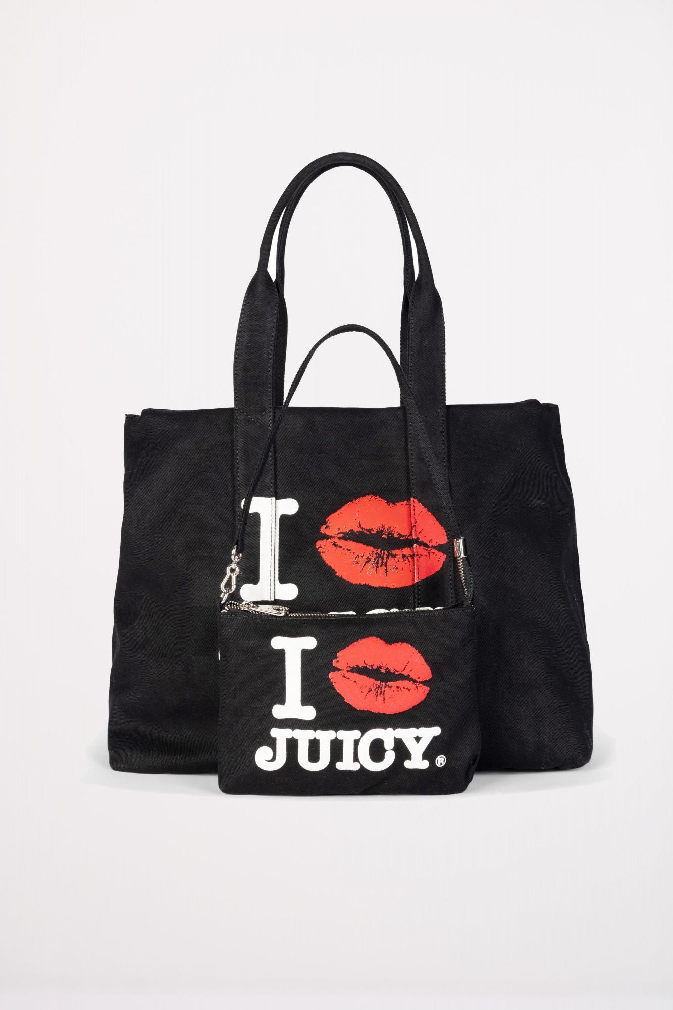 JUICY COUTURE DAISY CANVAS L SHOP en color NEGRO (4)