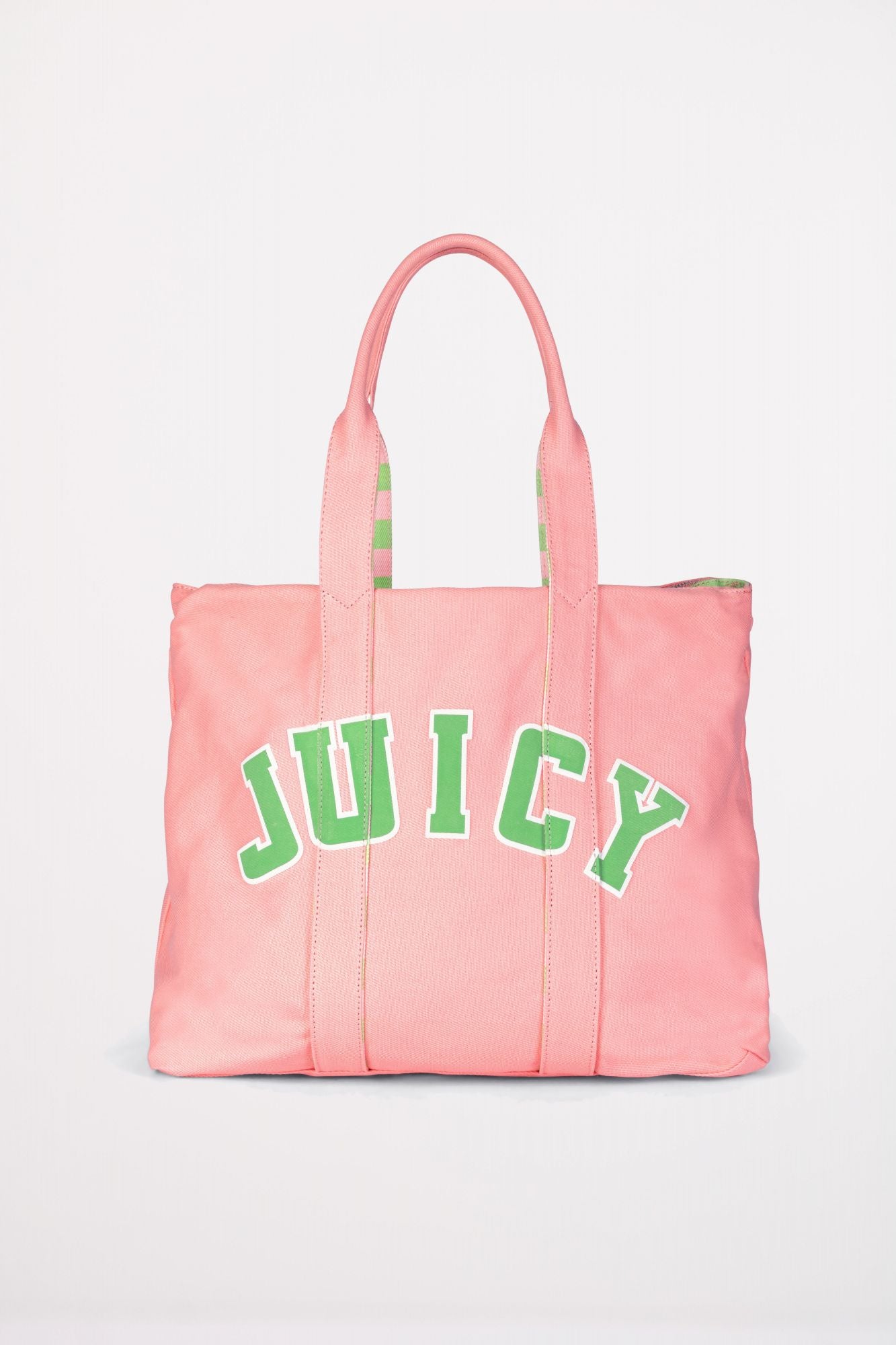 JUICY COUTURE DAISY CANVAS L SHOP en color ROSA (1)
