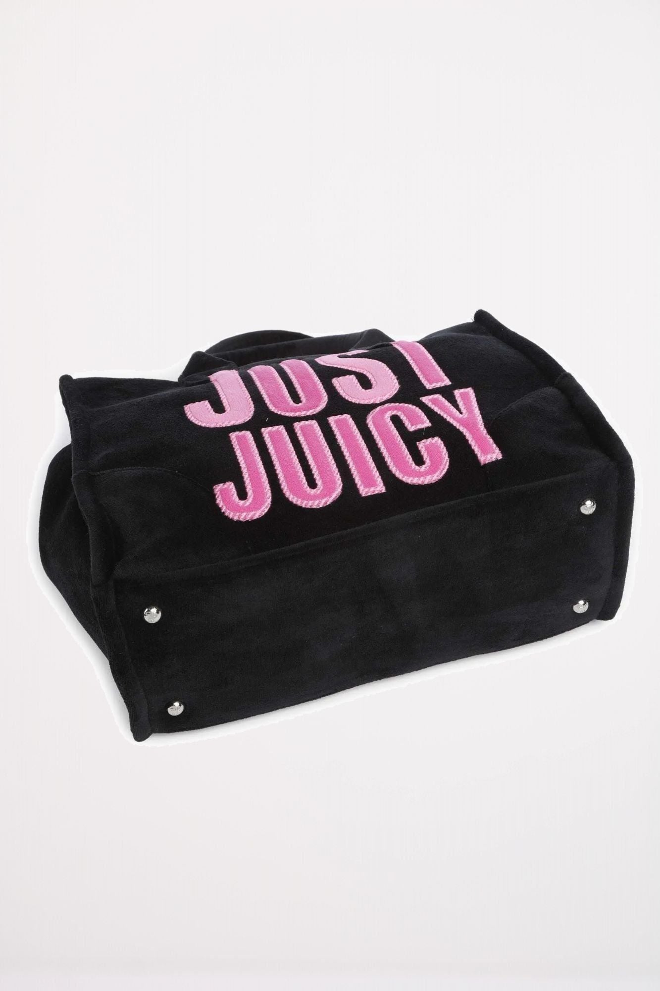JUICY COUTURE IRIS PATCH VELVET M en color NEGRO (4)