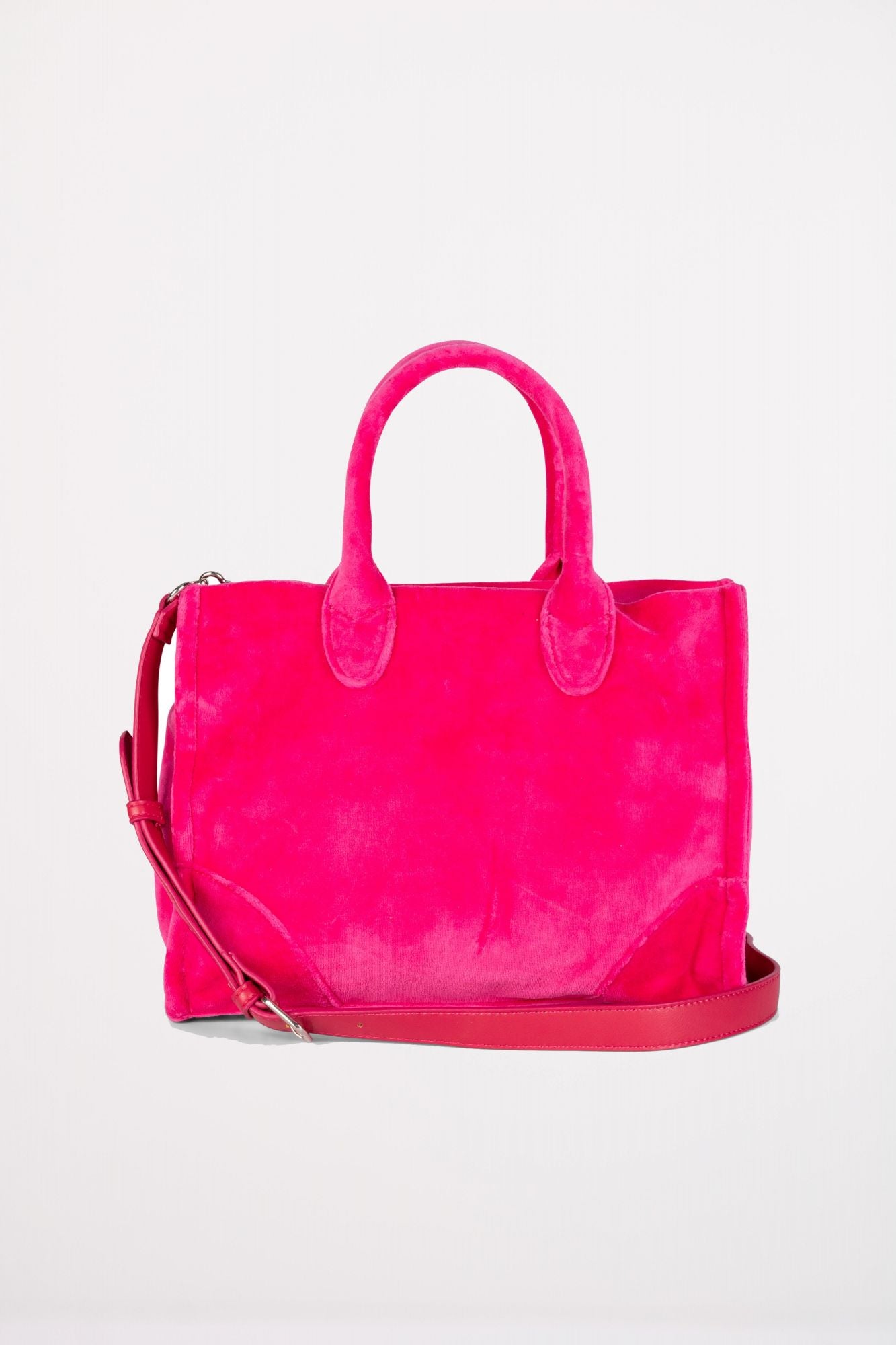 JUICY COUTURE IRIS PATCH VELVET M en color ROSA (2)