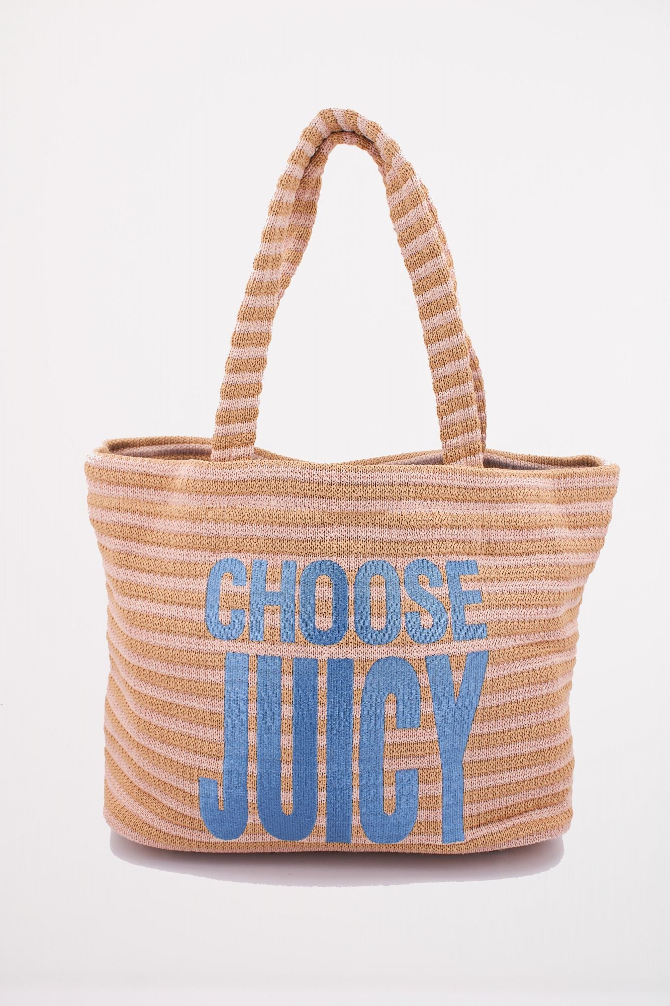 JUICY COUTURE JL5 NORA STRAW LARGE en color MARRON CLARO (1)