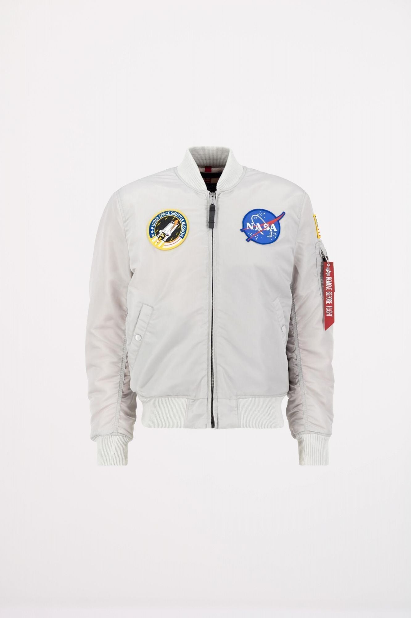 ALPHA INDUSTRIES MA1 VF NASA en color GRIS (2)