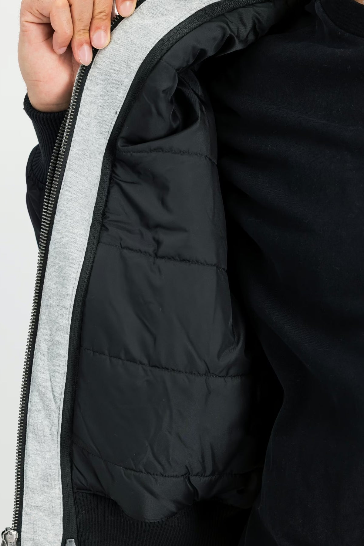 ALPHA INDUSTRIES MA-1 D-TEC SE BOMBER JACKET en color NEGRO (4)