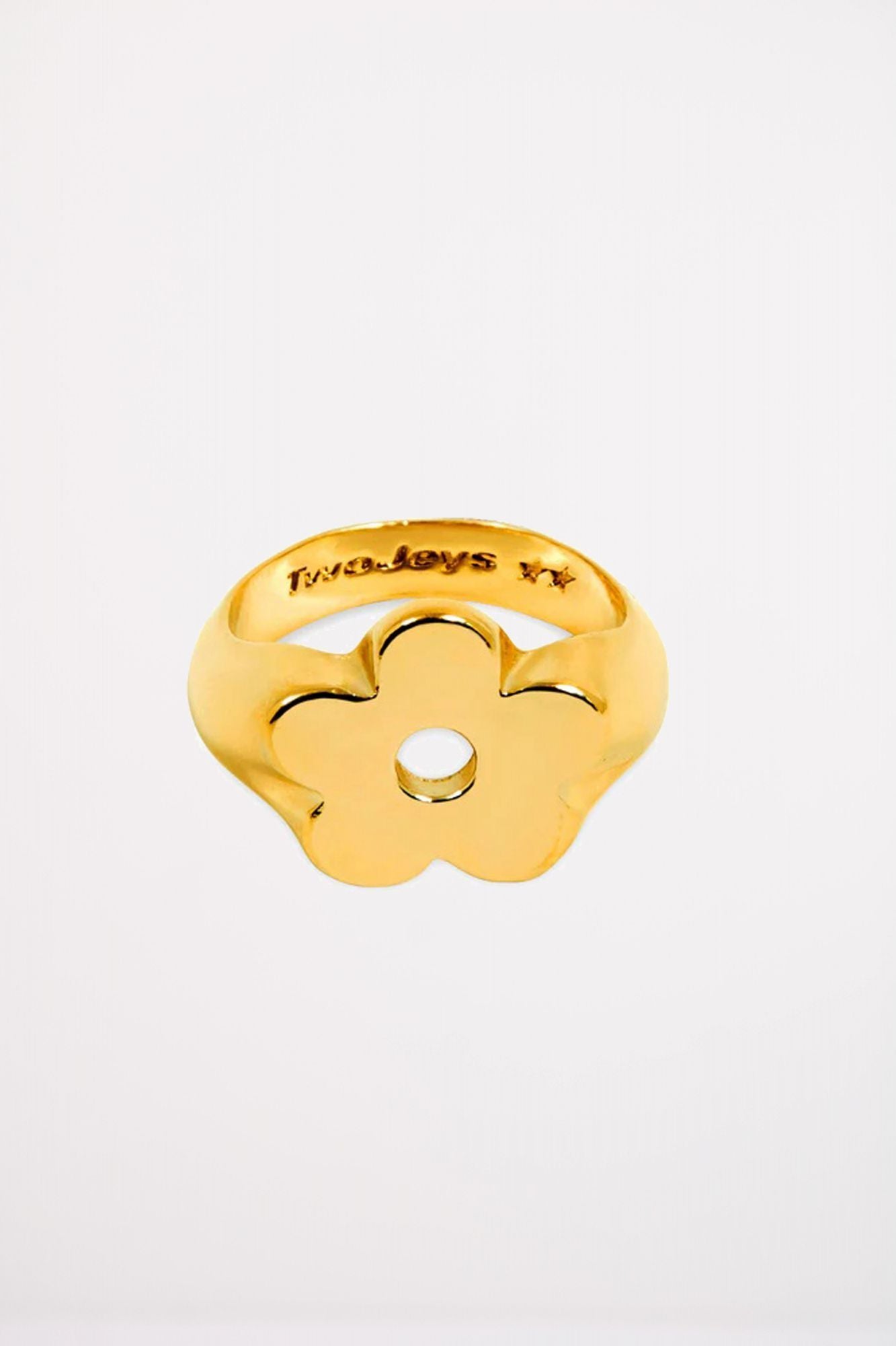 TWOJEYS FLOWER RING en color ORO (3)