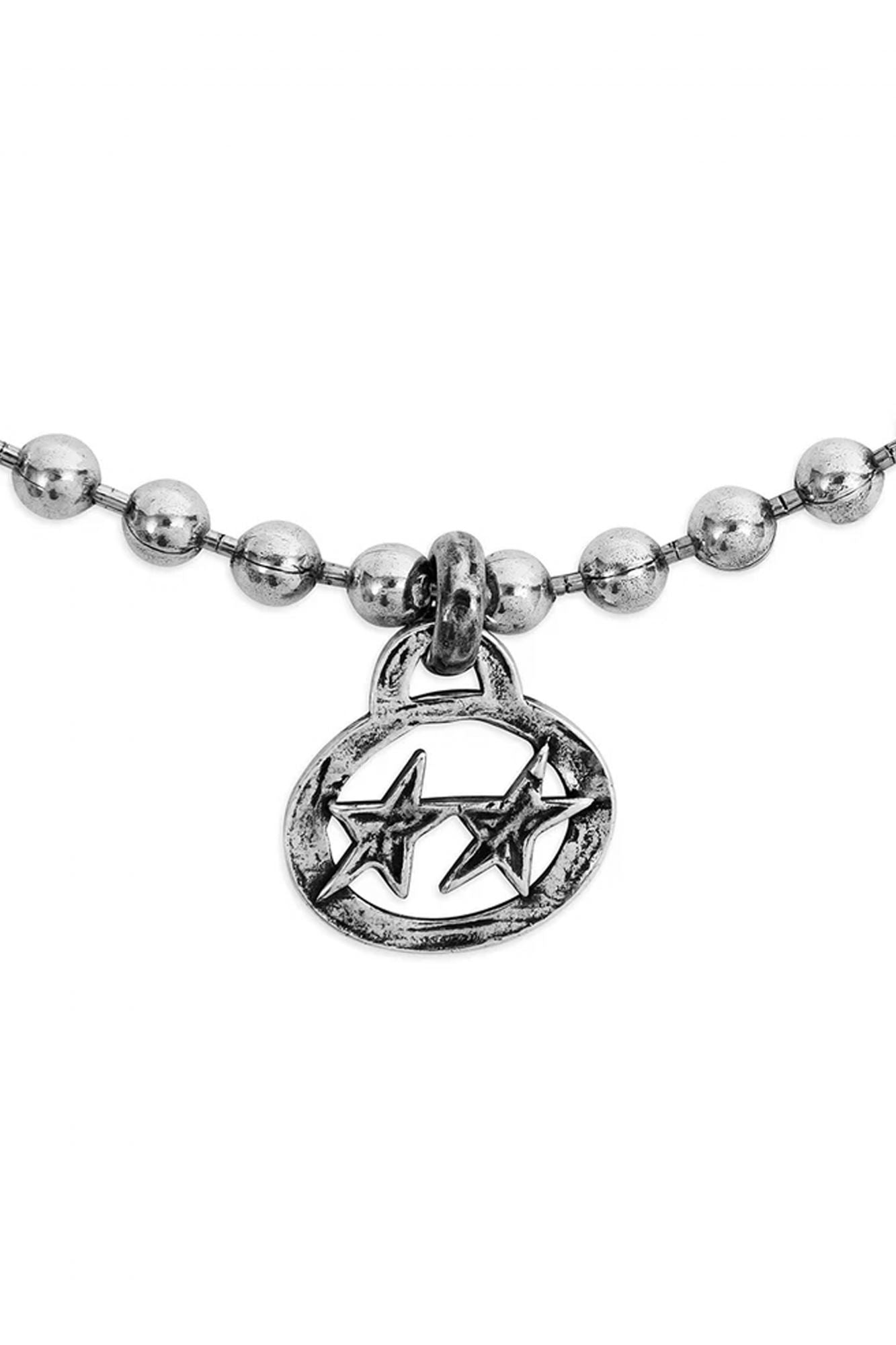 TWOJEYS ICON BALL NECKLACE en color PLATA (2)