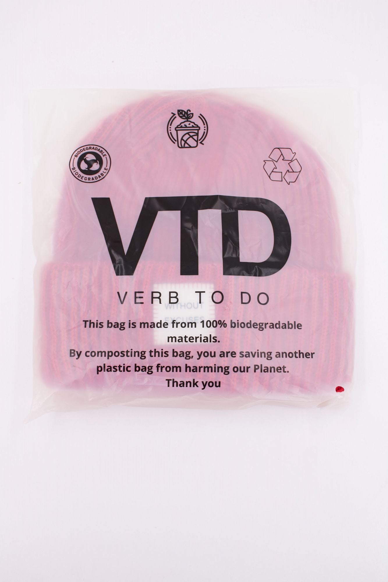 VERB TO DO WITHOUT EXCUSES en color ROJO (4)