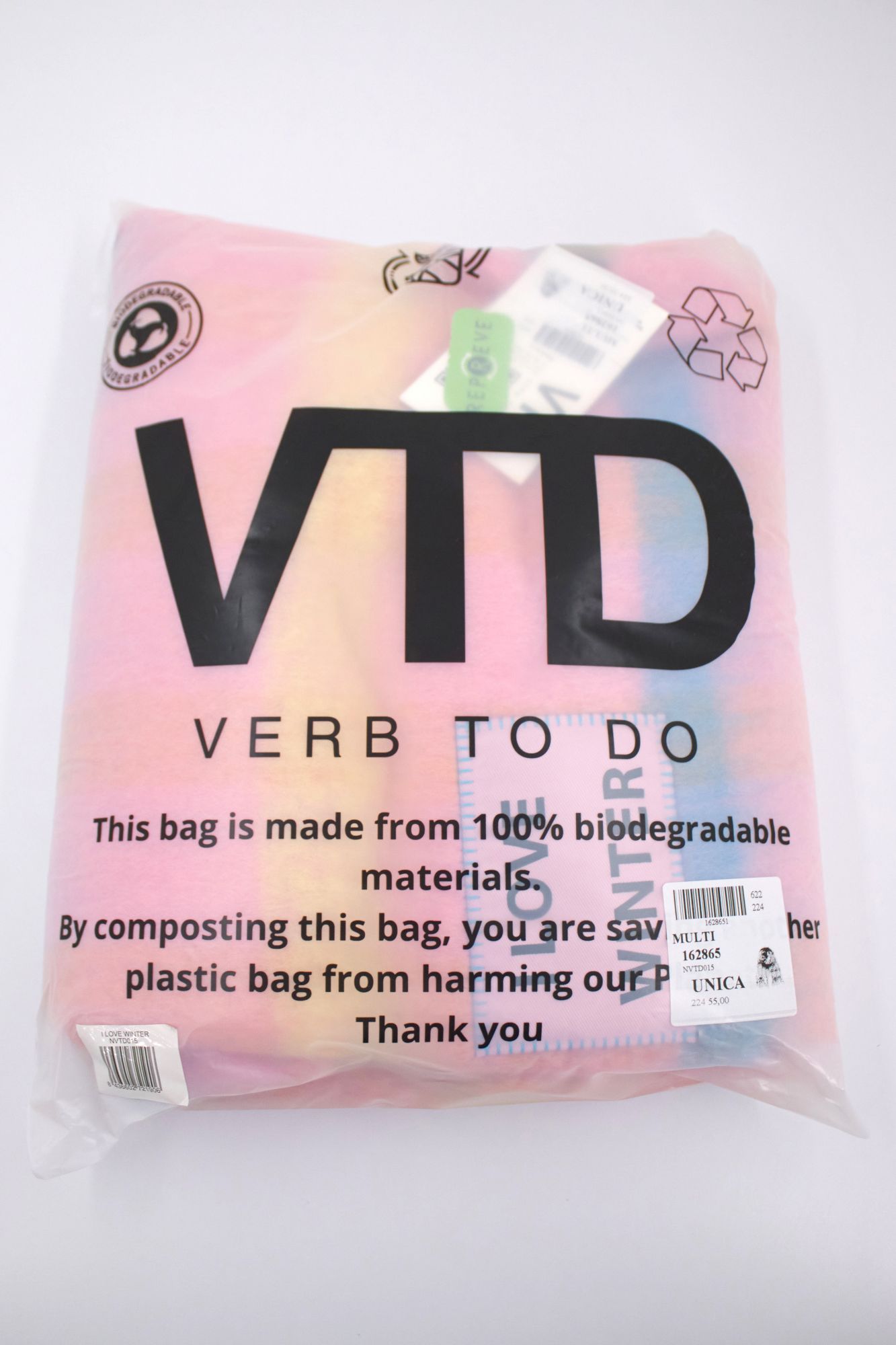 VERB TO DO I LOVE WINTER en color MULTICOLOR (4)