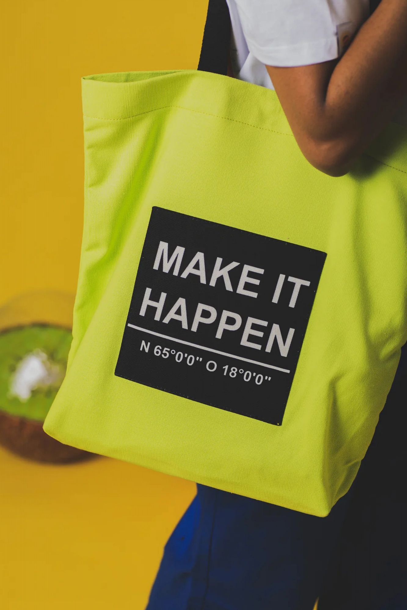 VERB TO DO BOLSO MAKET IT HAPPEN en color VERDE (1)