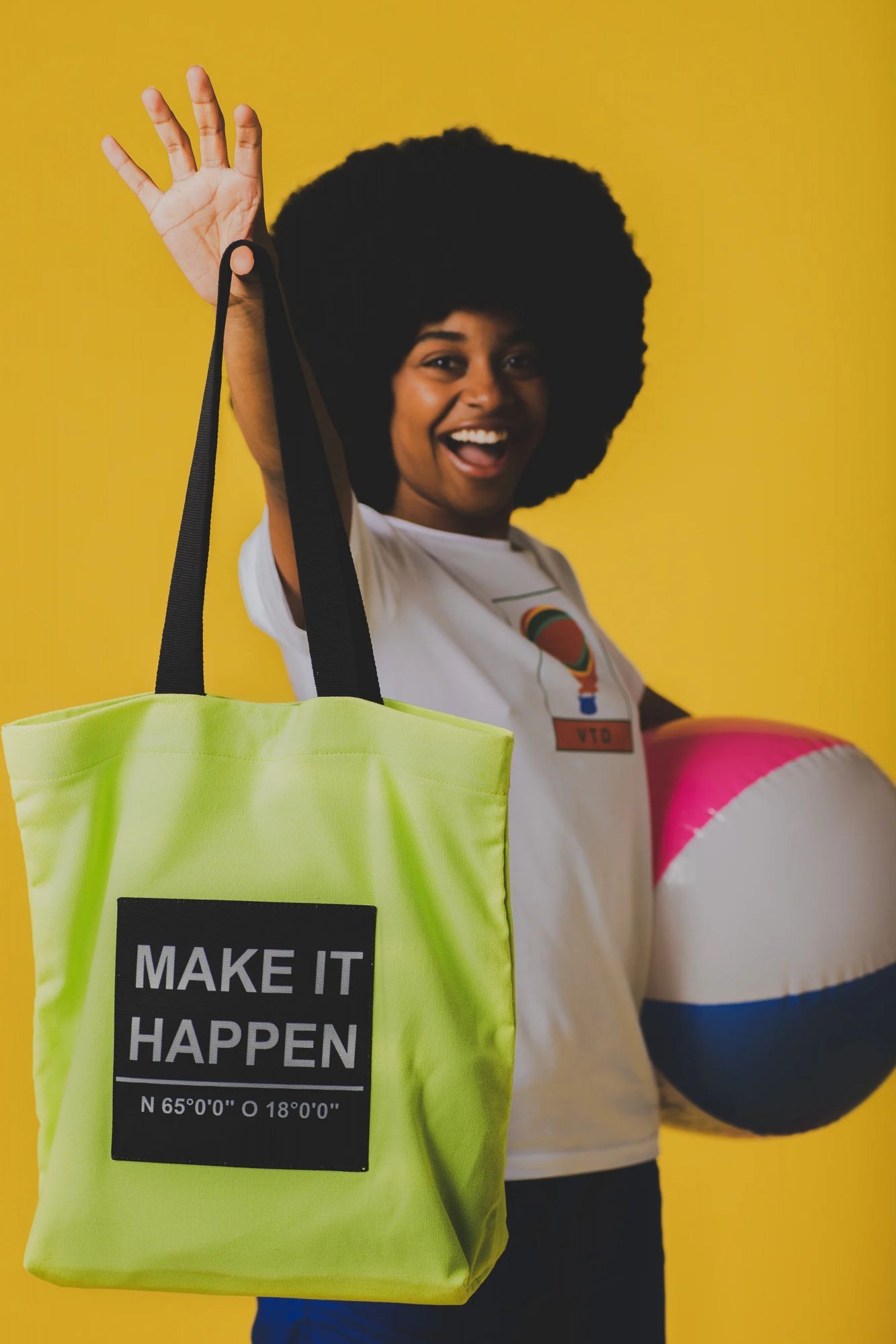 VERB TO DO BOLSO MAKET IT HAPPEN en color VERDE (2)