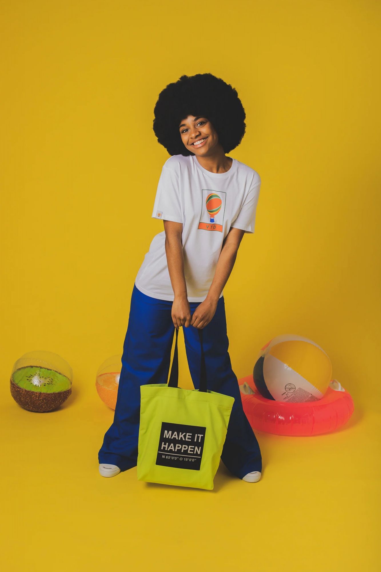 VERB TO DO BOLSO MAKET IT HAPPEN en color VERDE (4)