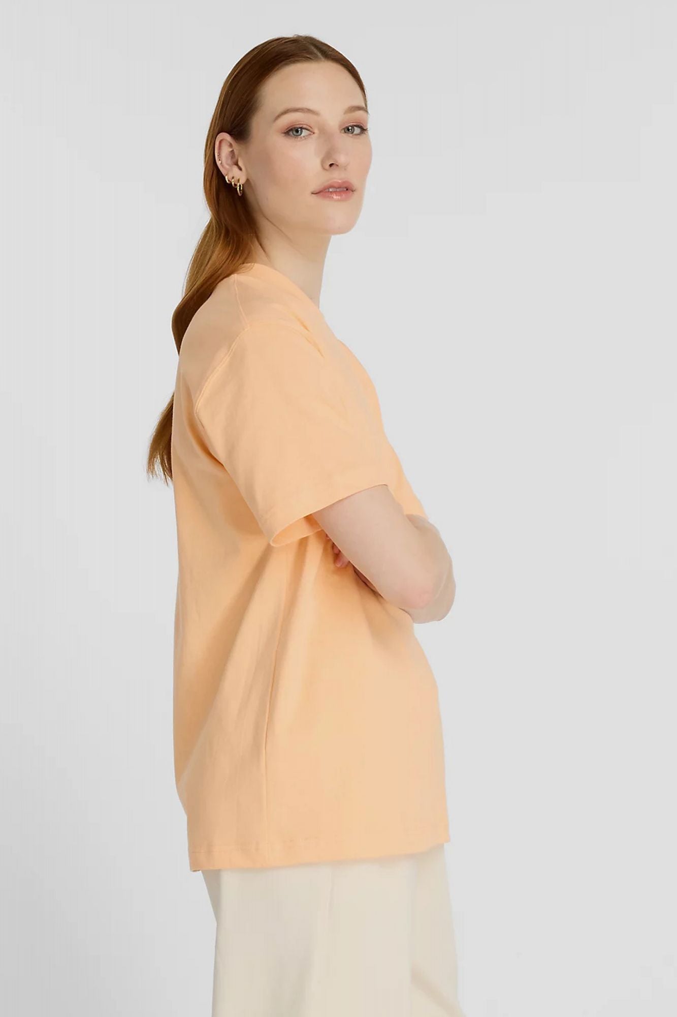 NEW BALANCE ATHLETICS JERSEY T-SHIRT en color NARANJA (3)