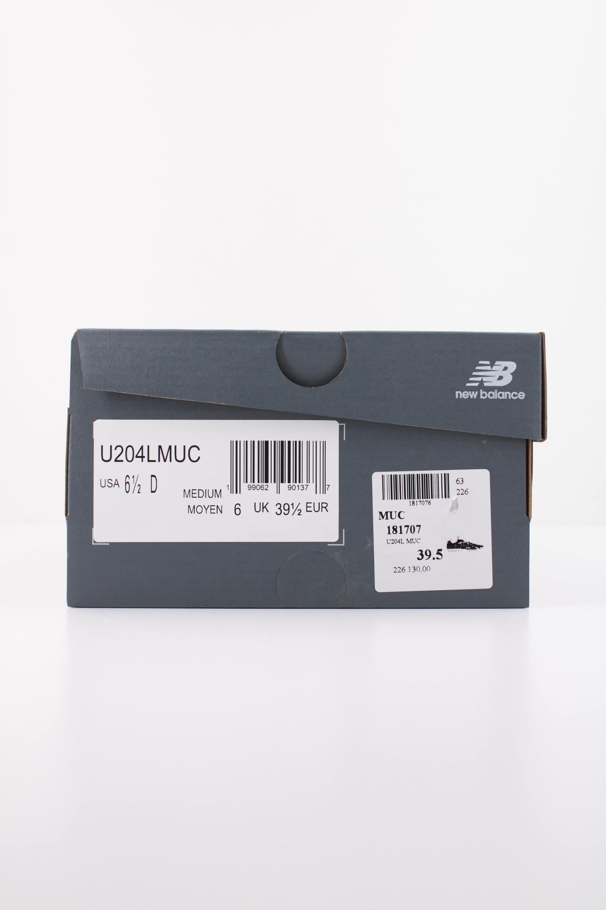 NEW BALANCE U204L en color NEGRO (6)