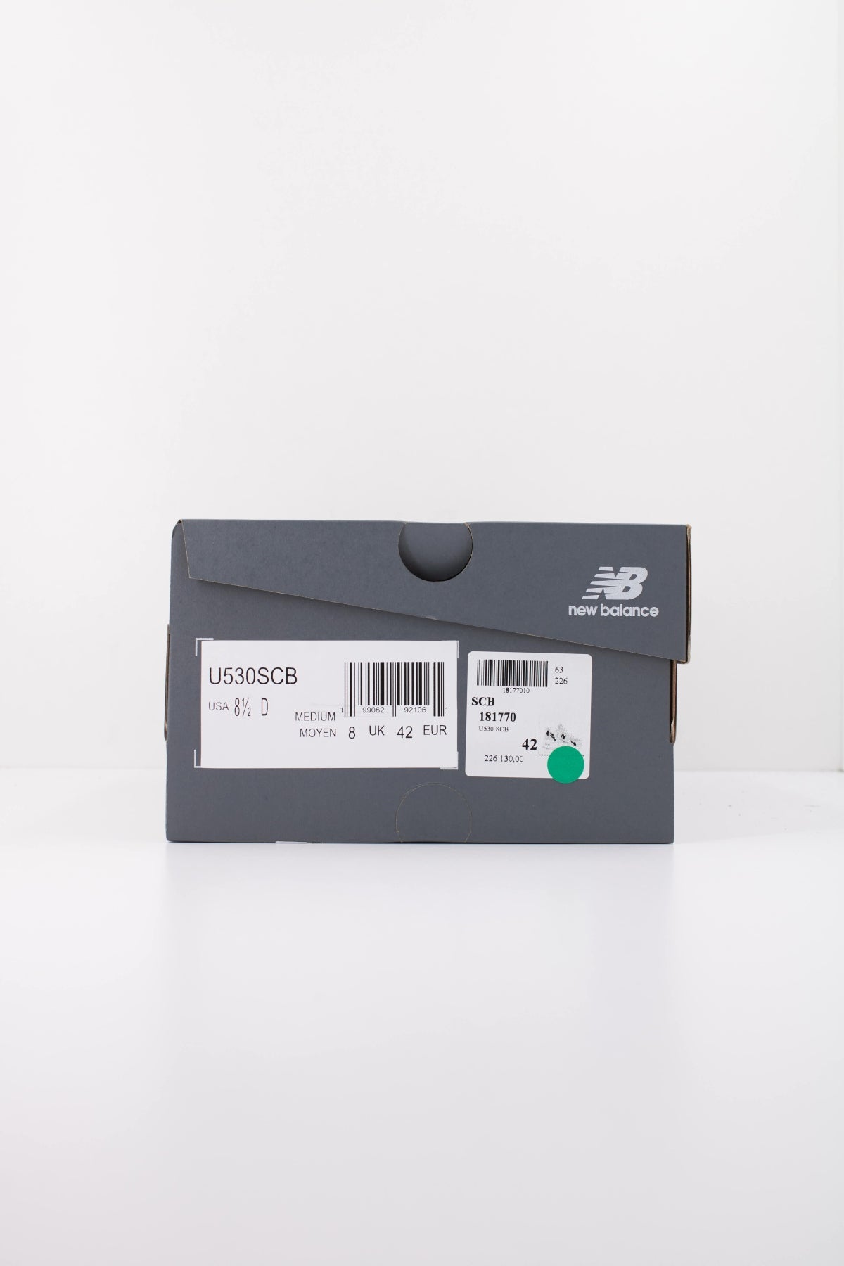 NEW BALANCE U530 SCB DEPORTIVO en color GRIS (6)