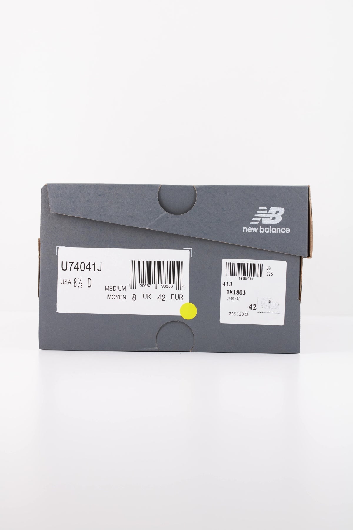 NEW BALANCE U740 41J DEPORTIVO en color PLATA (6)