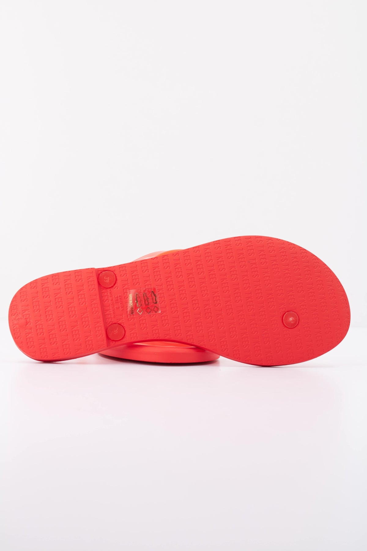 TKEES AQUA 04 SANDALIA en color ROJO (5)