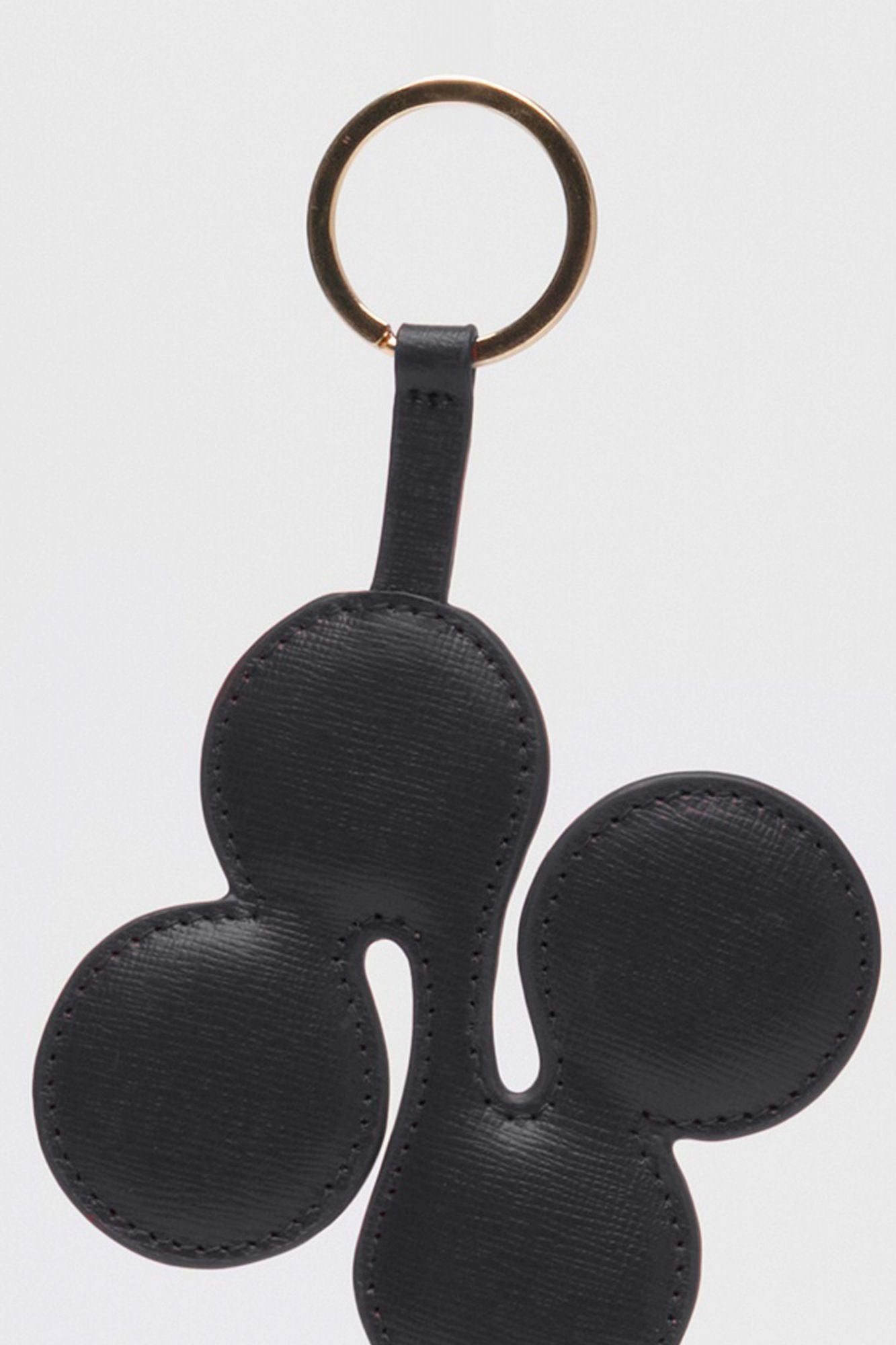 NUNOO LOGO KEYRING FLORENCE en color NEGRO (2)