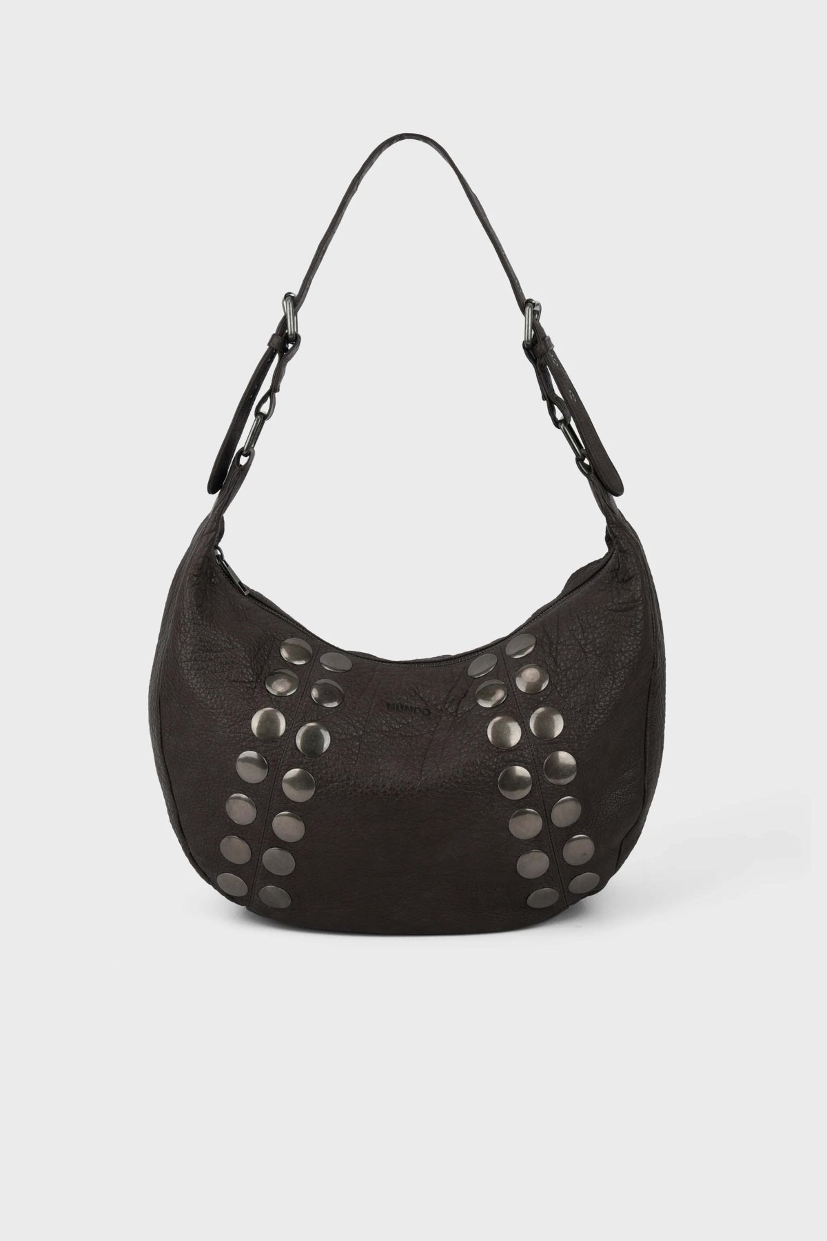 NUNOO STELLA SMALL RIVET WASHE en color MARRON (1)