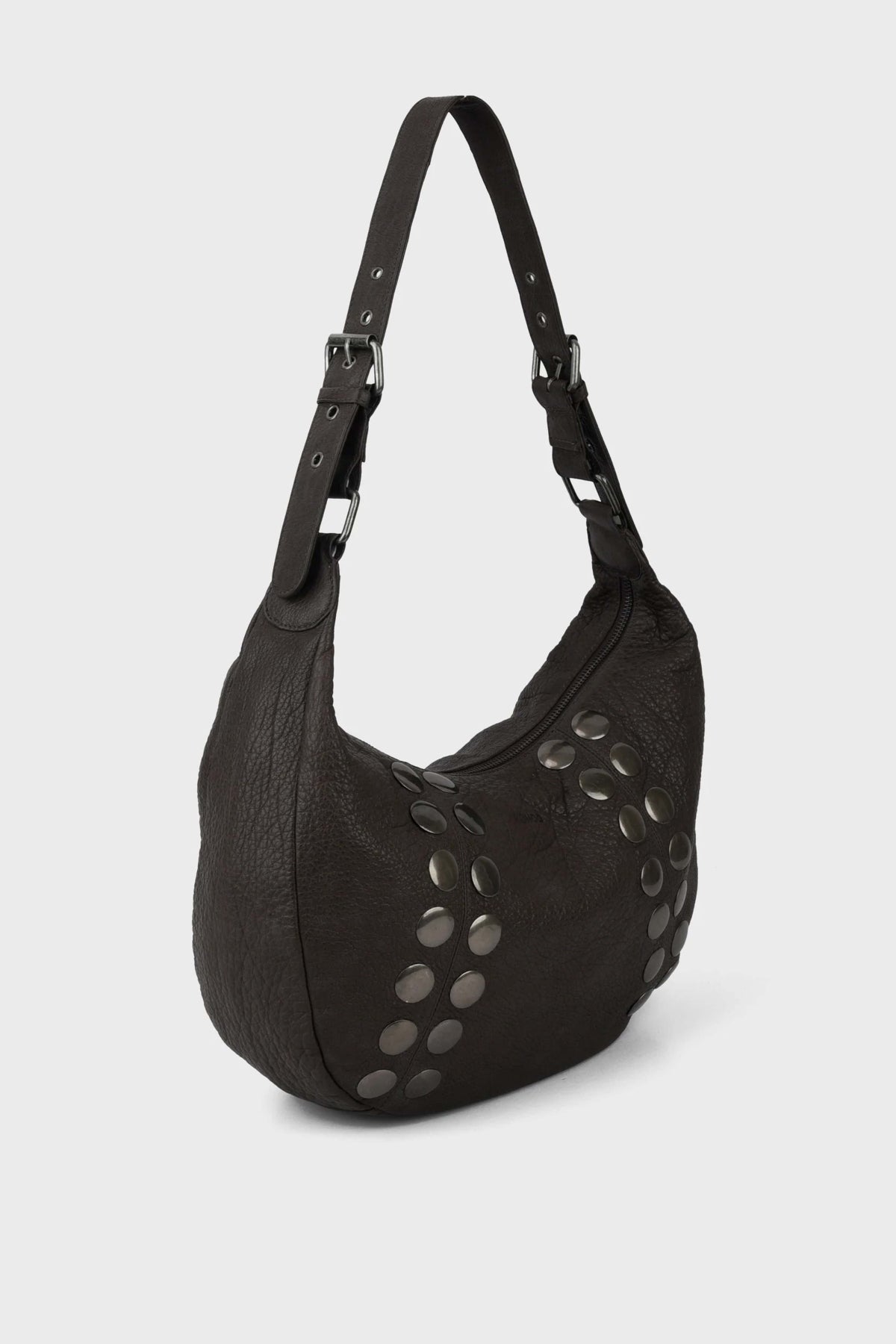 NUNOO STELLA SMALL RIVET WASHE en color MARRON (3)