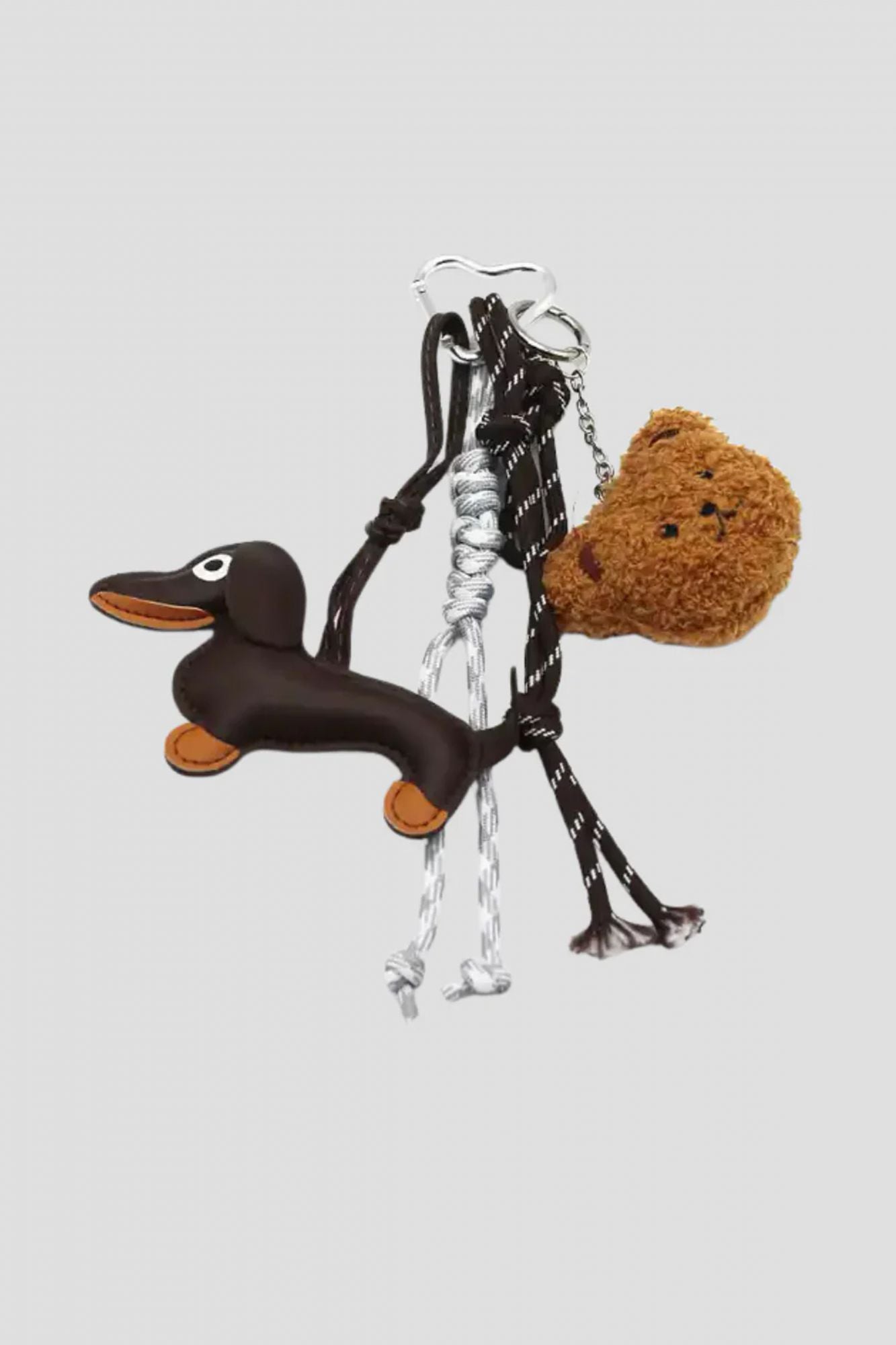 STICKY BESTIE BAGCHARM BCH11 en color MARRON (1)