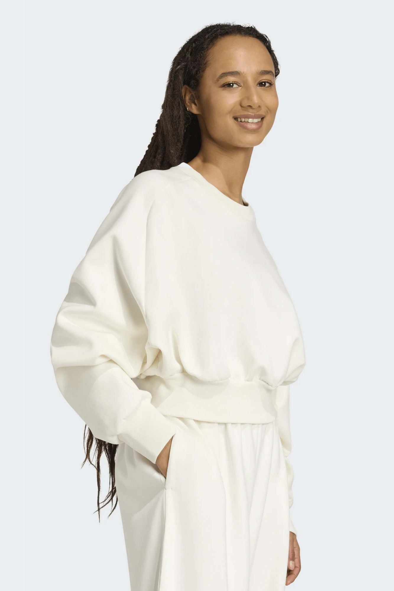 ADIDAS ALL SZN SWEATSHIRT en color BLANCO (4)