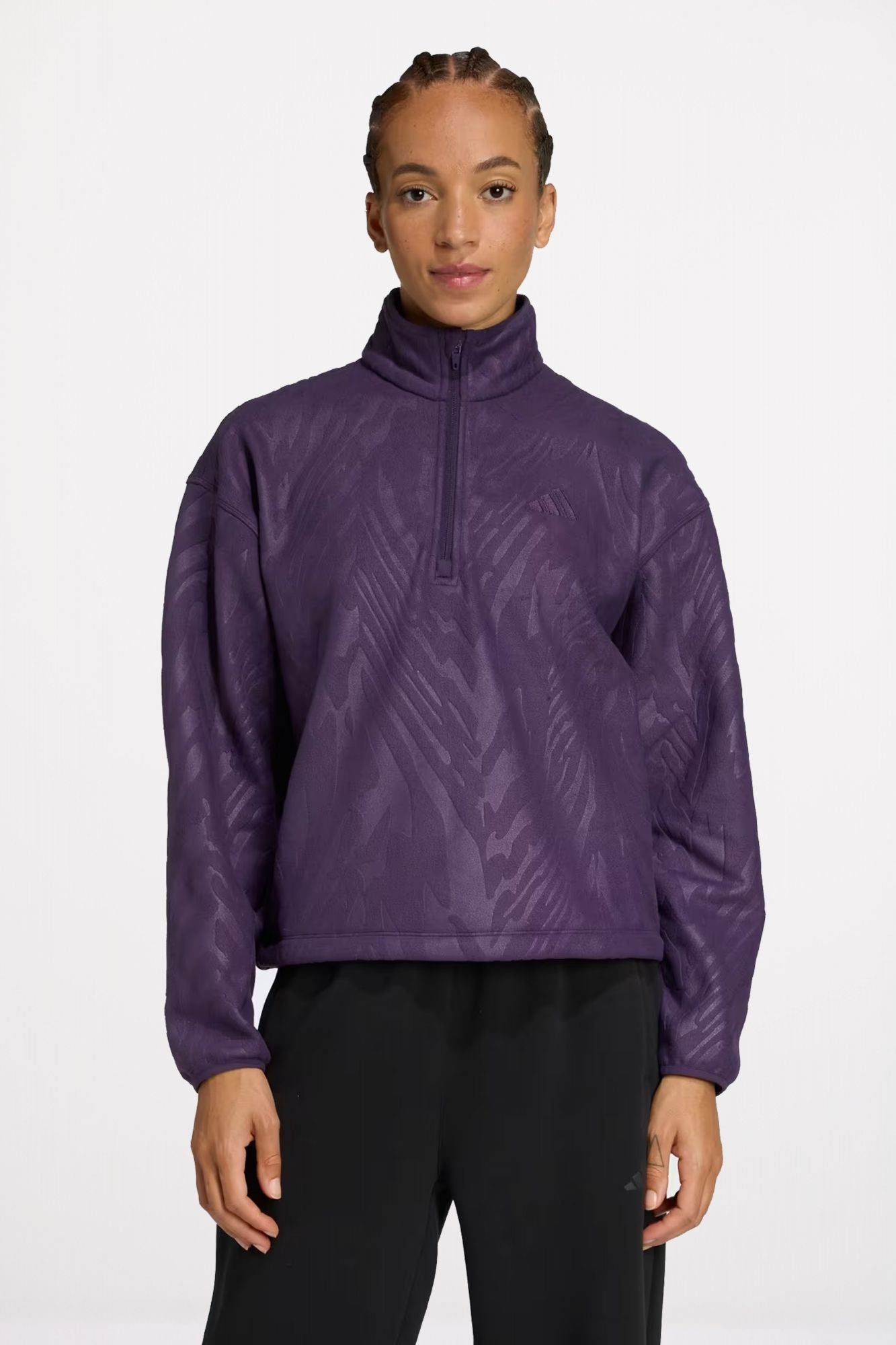 ADIDAS AOP POLARFLEECE en color VIOLETA (1)