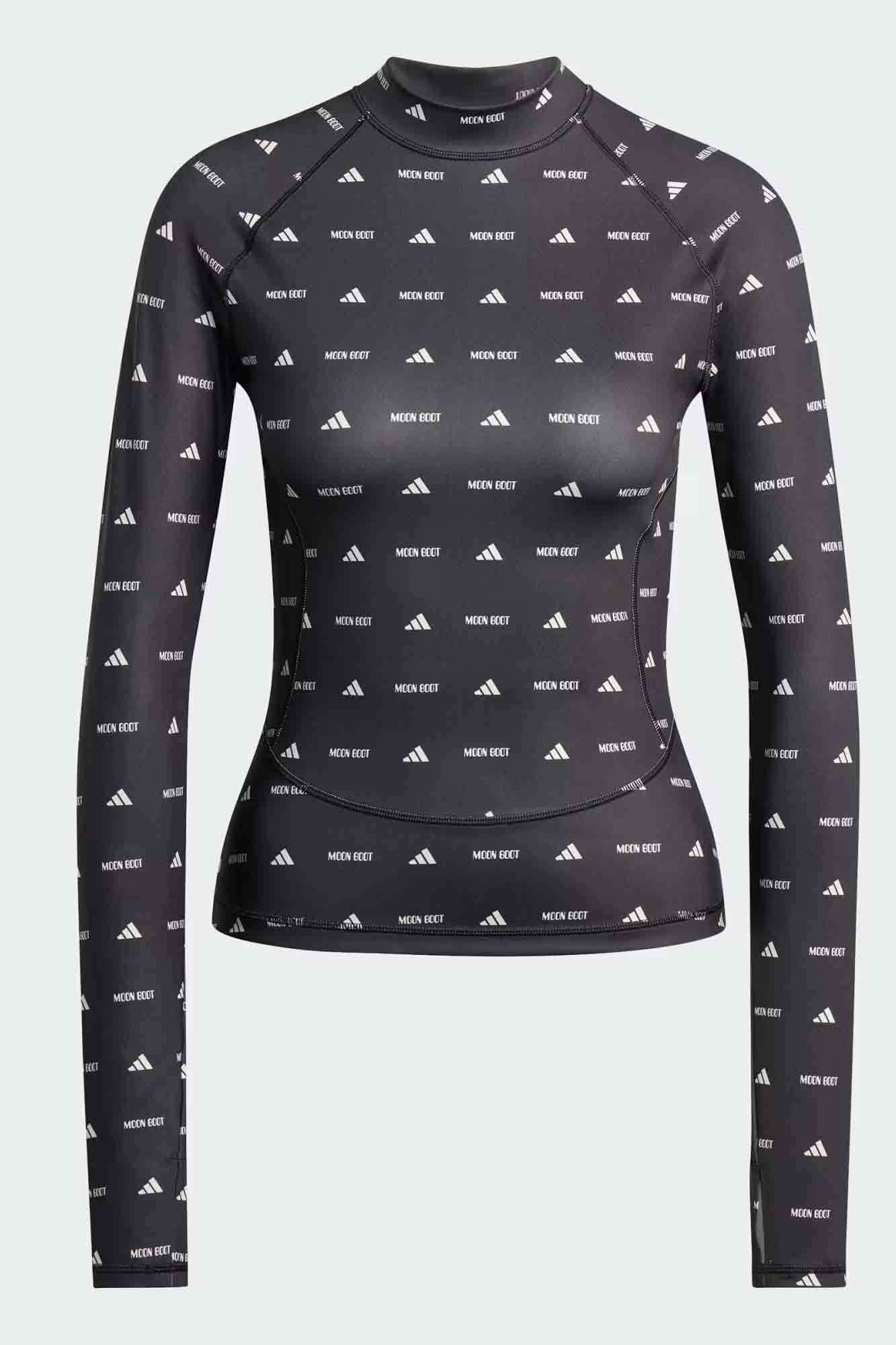ADIDAS LONG SLEEVE TOP en color NEGRO (2)