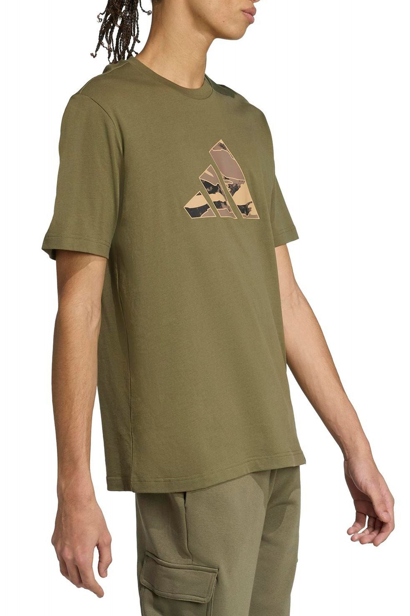 ADIDAS M CAMO LOGO T en color VERDE (4)