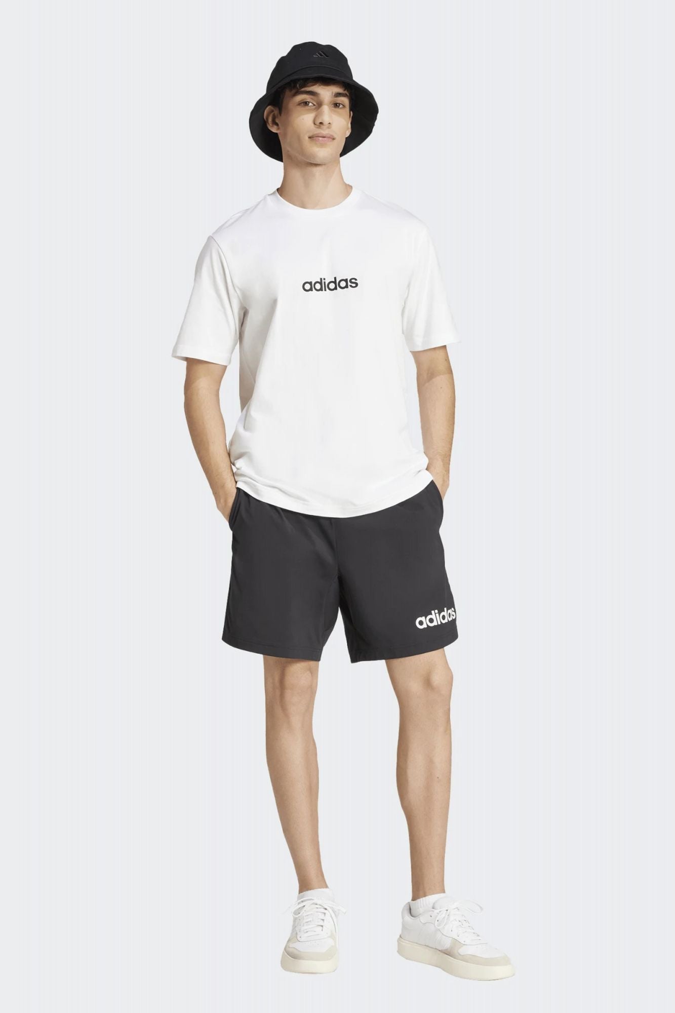 ADIDAS M LIN SJ T en color BLANCO (4)
