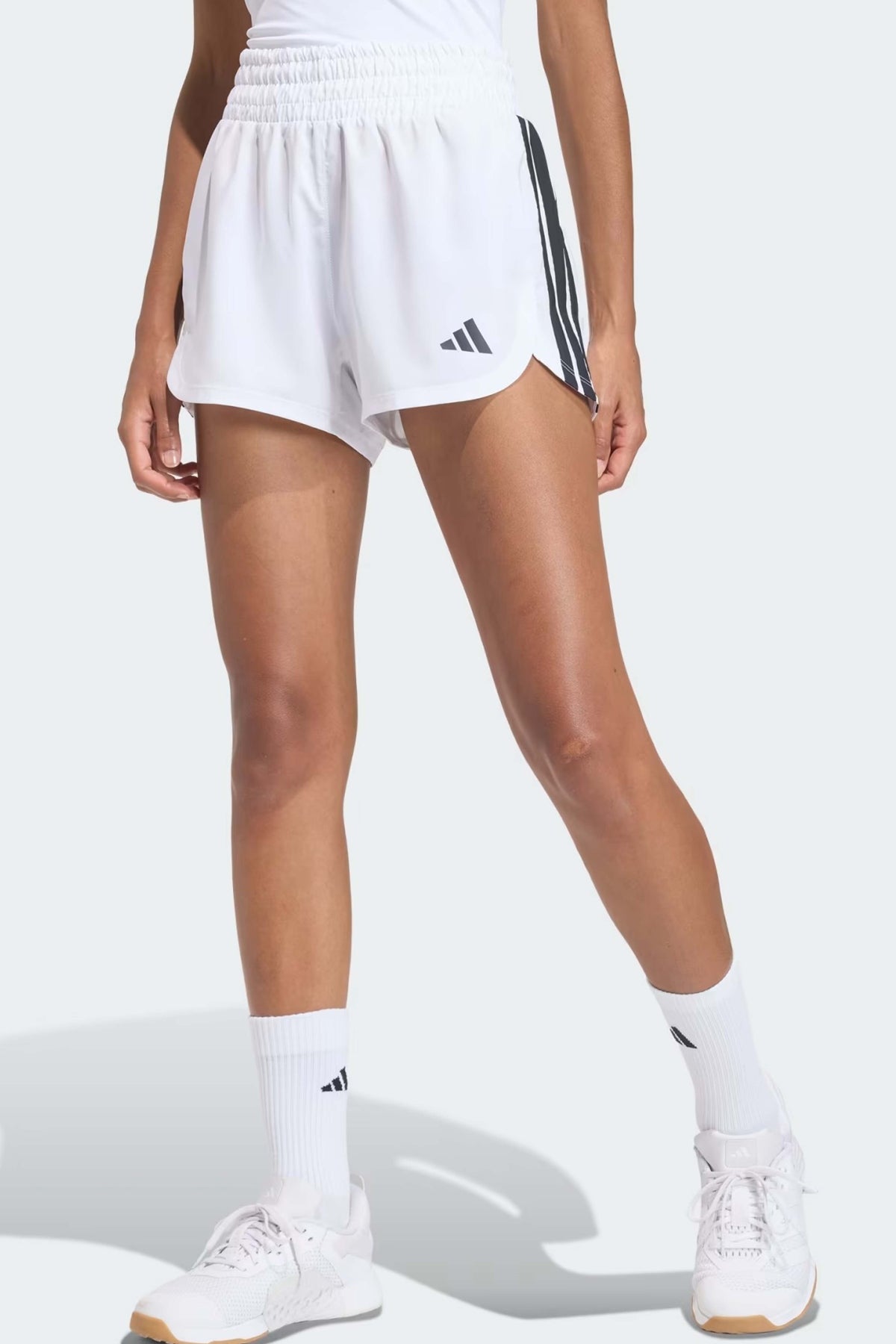 ADIDAS PANTALON PACER HIGH W en color BLANCO (1)