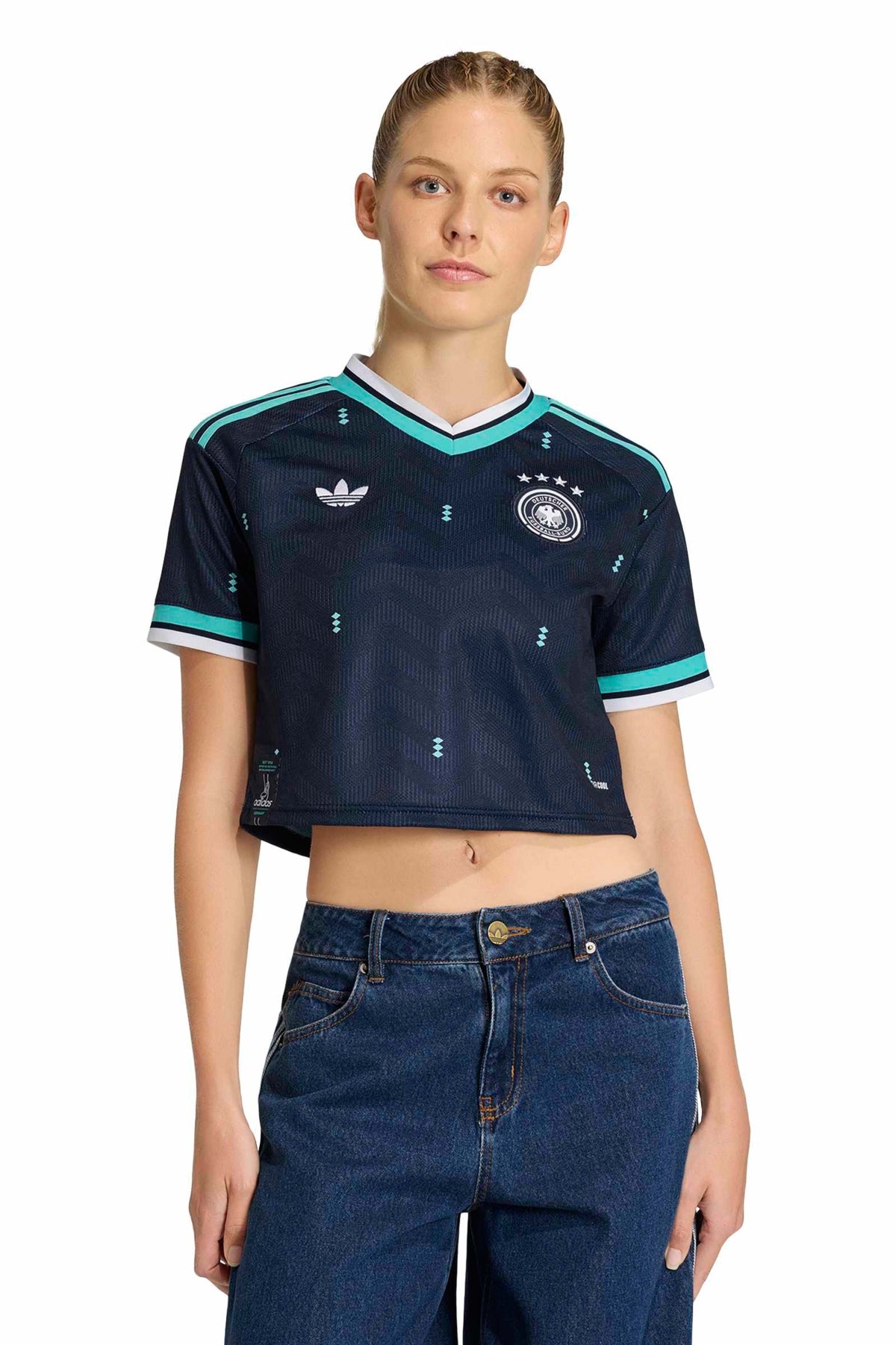 ADIDAS Camiseta Alemania 26 en color AZUL (3)