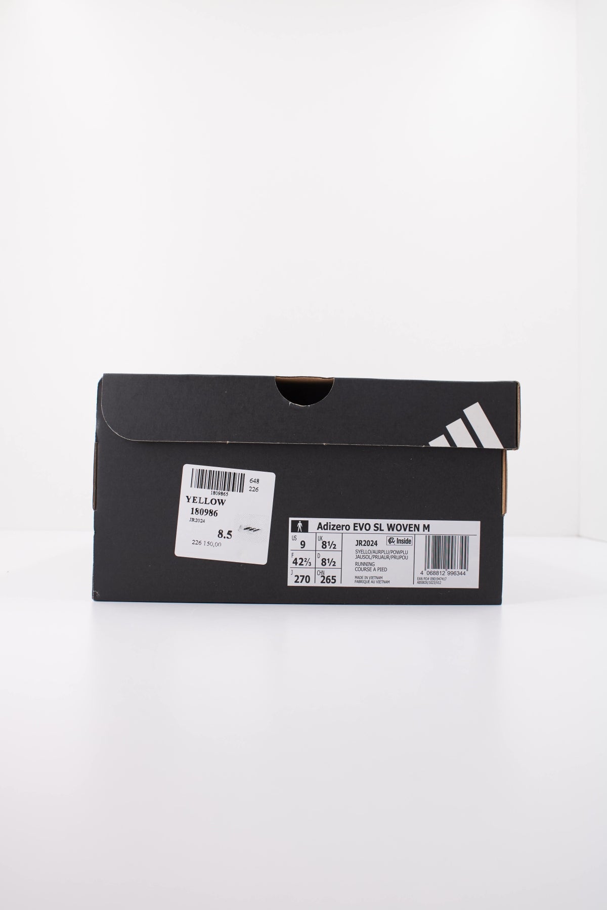 ADIDAS JR2024 ADIZERO EVO SL WOVE en color AMARILLO (6)
