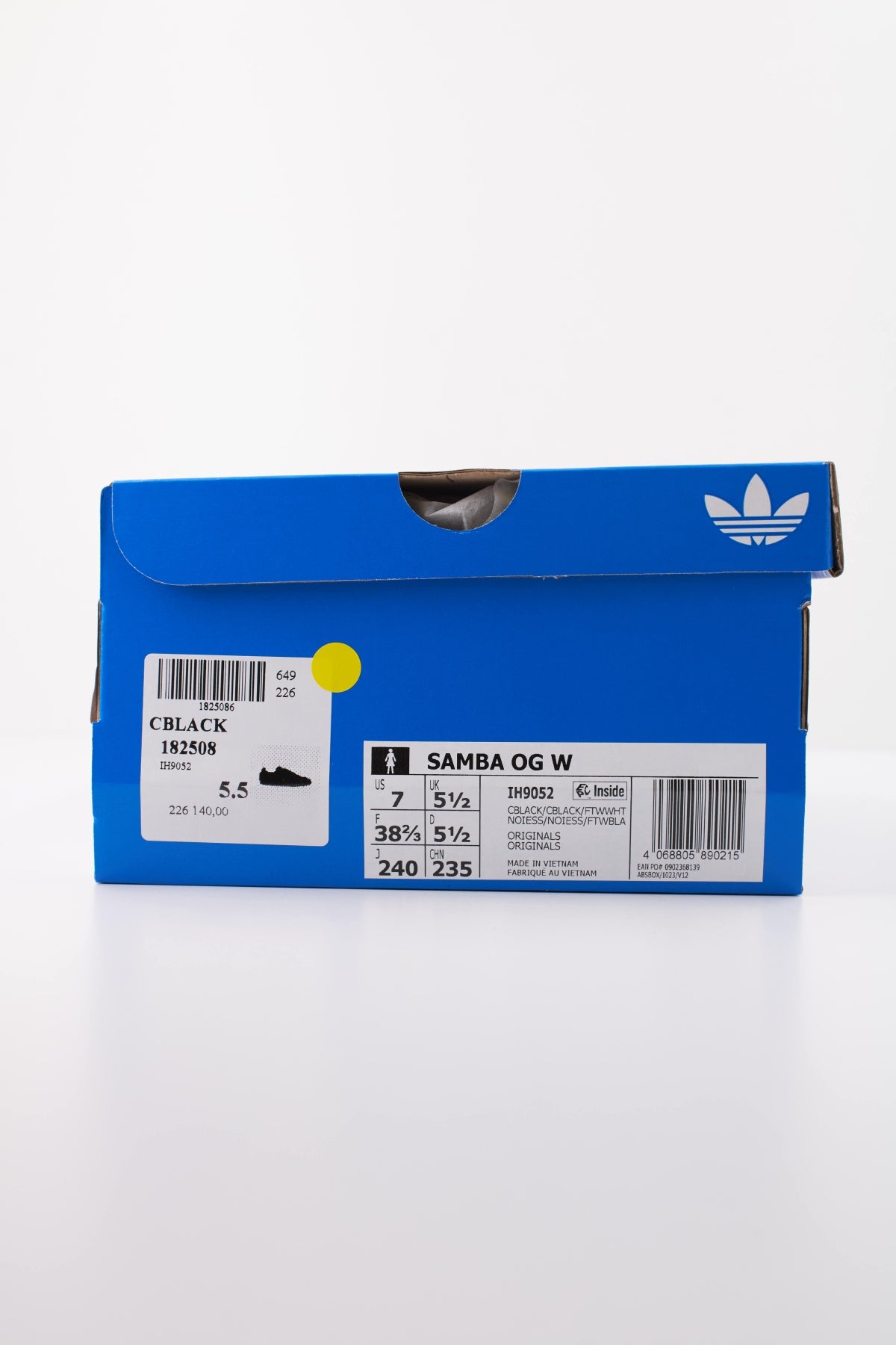 ADIDAS ORIGINALS SAMBA OG en color NEGRO (6)