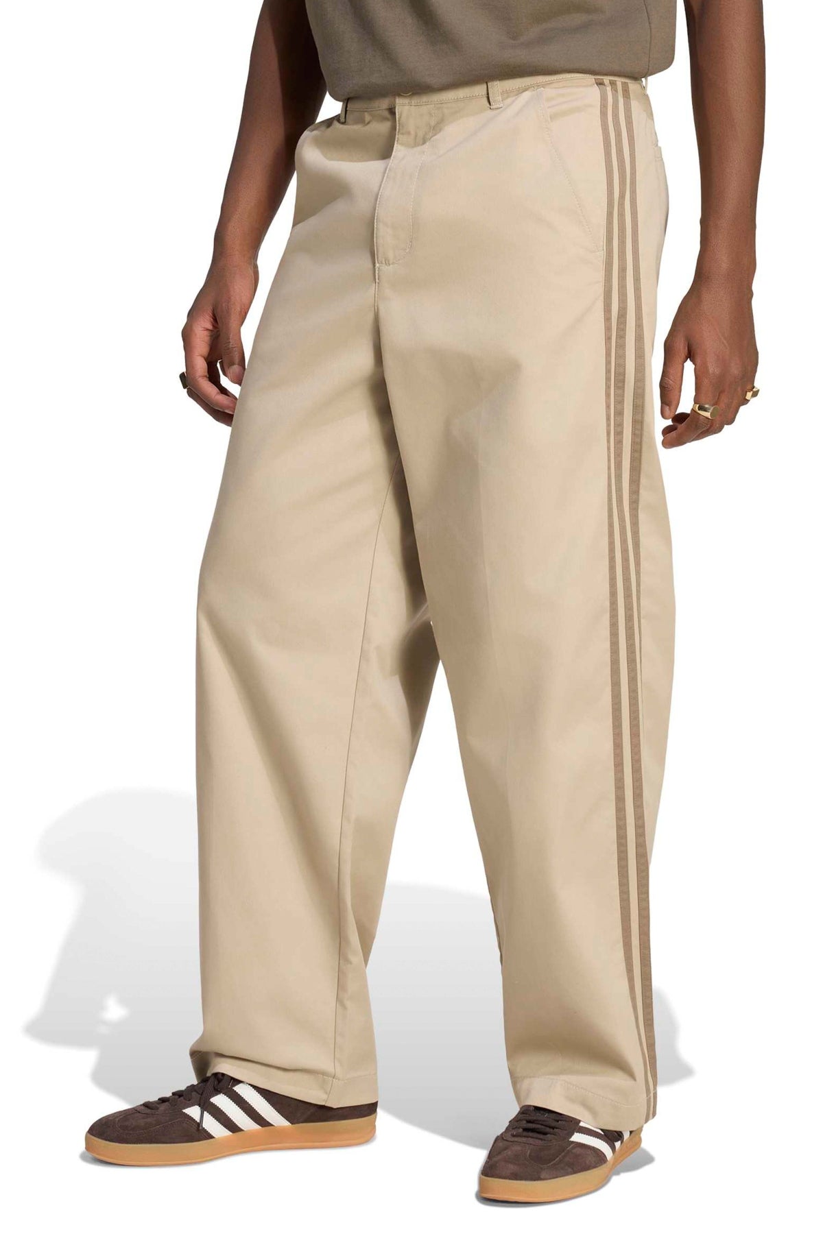 ADIDAS ORIGINALS 3S PANTS en color BEIS (1)