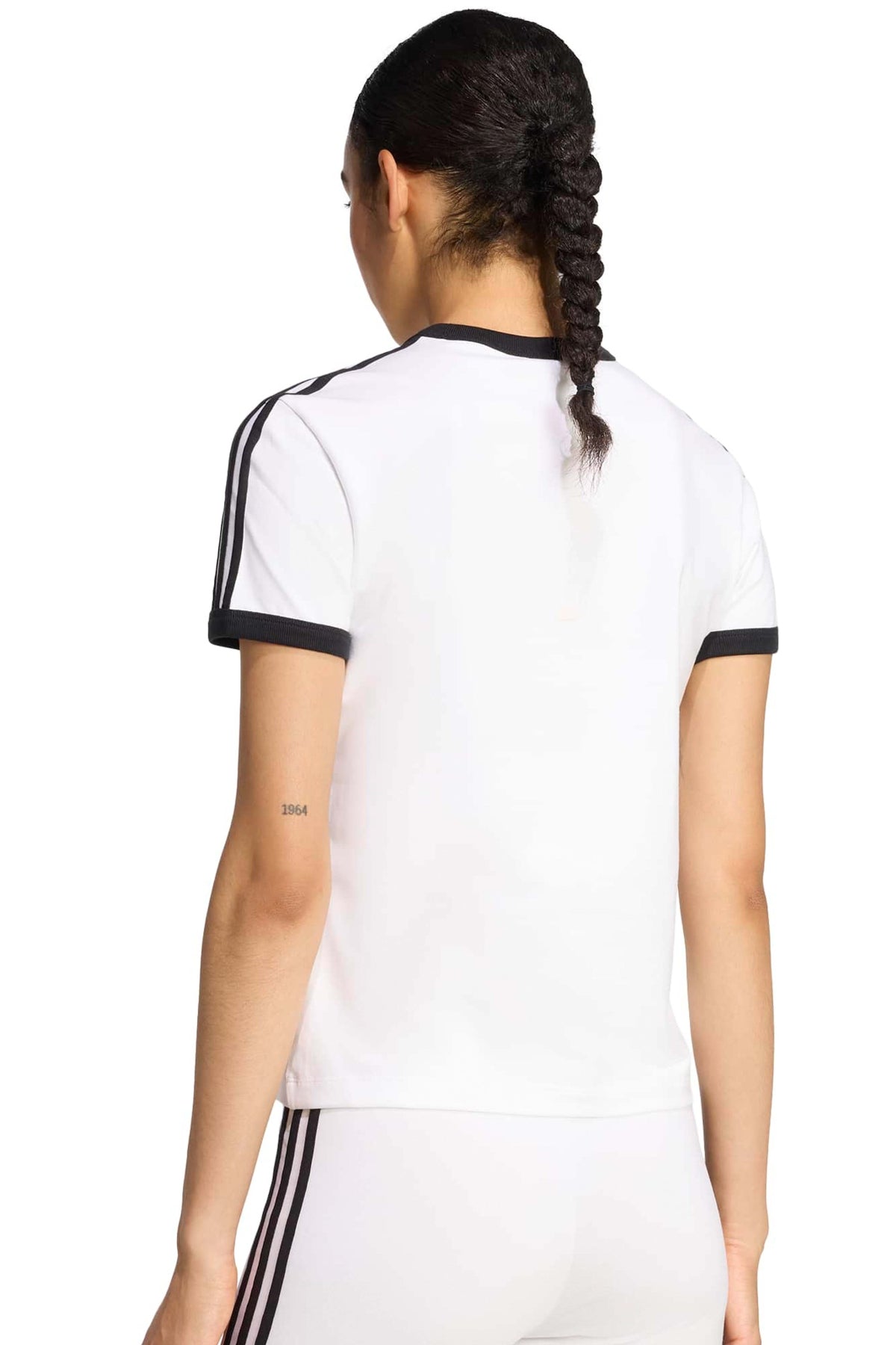 ADIDAS ORIGINALS 3S TEE SLIM en color BLANCO (2)