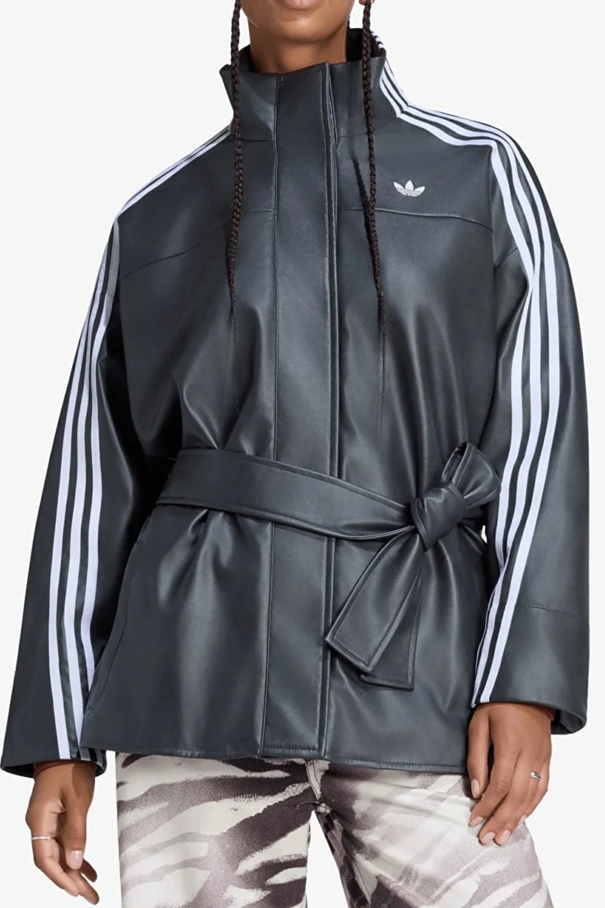 ADIDAS ORIGINALS LH1945 PLEATHER JACKET en color (1)