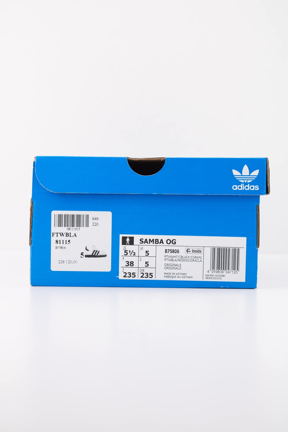 ADIDAS ORIGINALS SAMBA OG en color BLANCO (6)