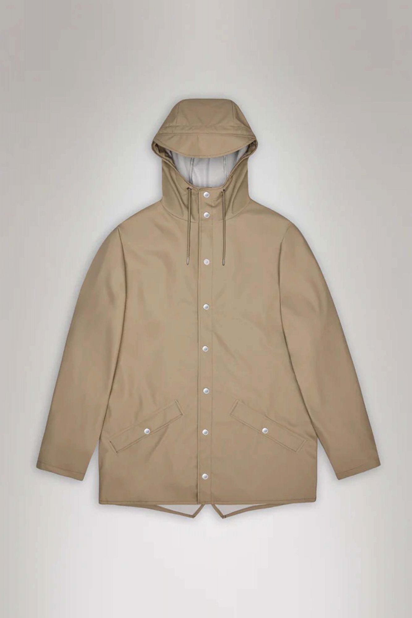 RAINS JACKET W3 en color BEIS (2)