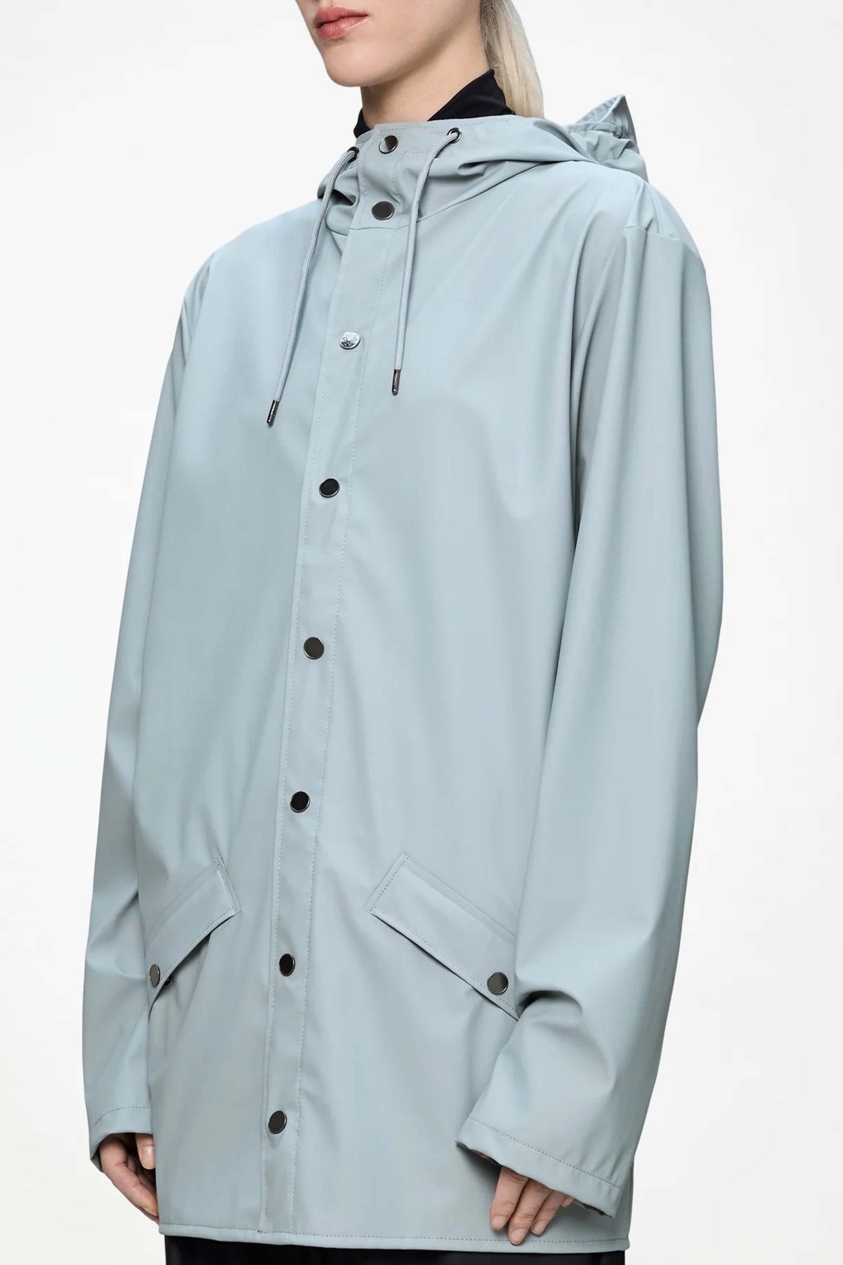 RAINS JACKET W3 en color GRIS (4)