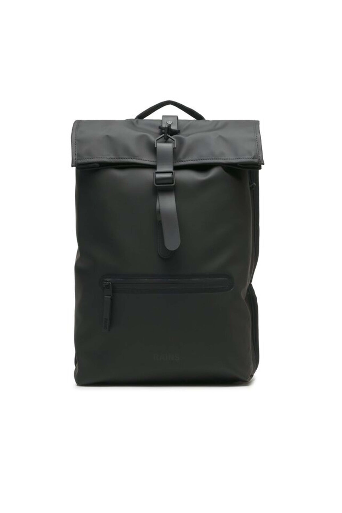 RAINS ROLLTOP RUCKSACK W3 en color NEGRO (2)