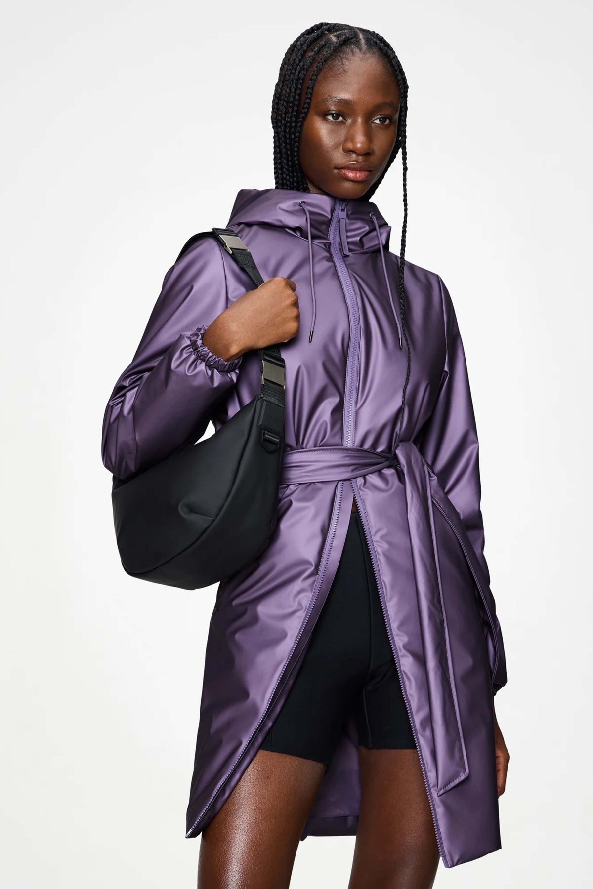 RAINS SHOULDER BAG W3 en color NEGRO (1)
