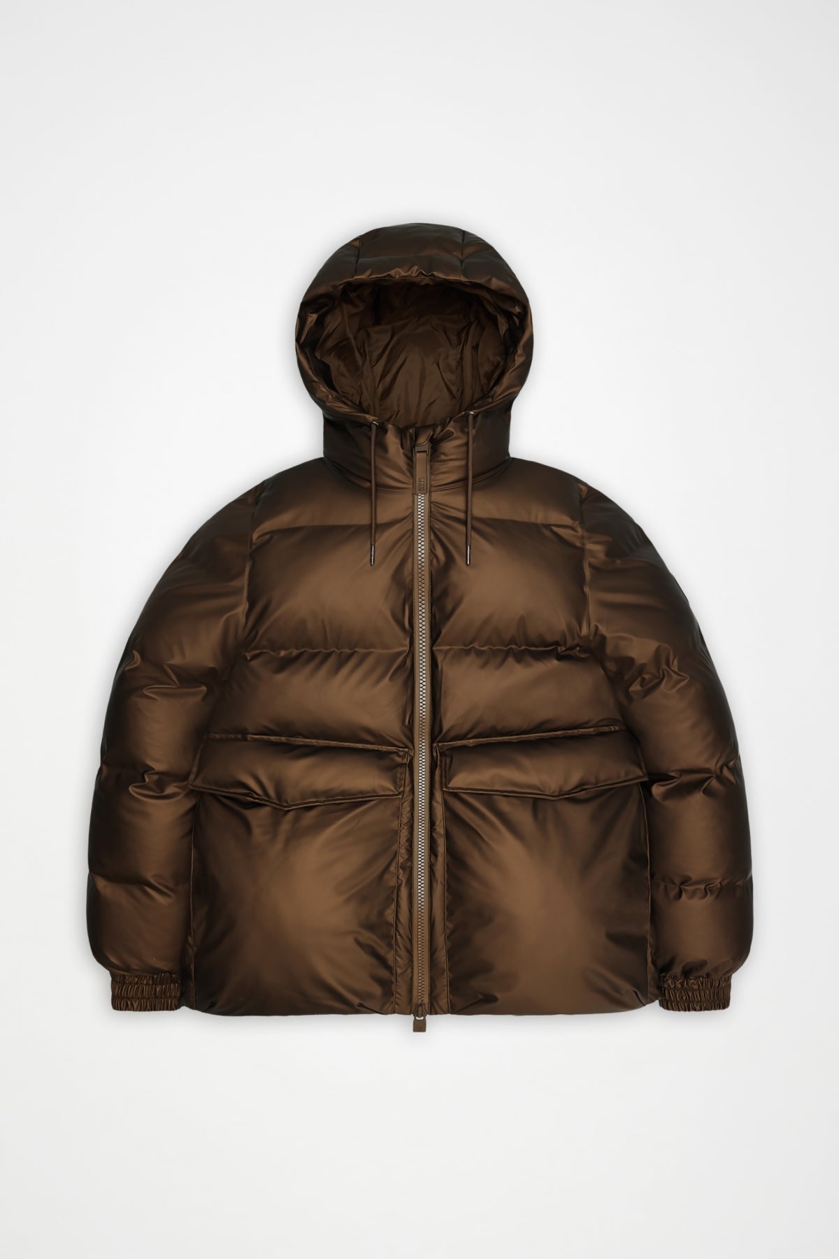 RAINS ALTA LINE PUFFER JACKET W3T3 en color BRONCE (1)