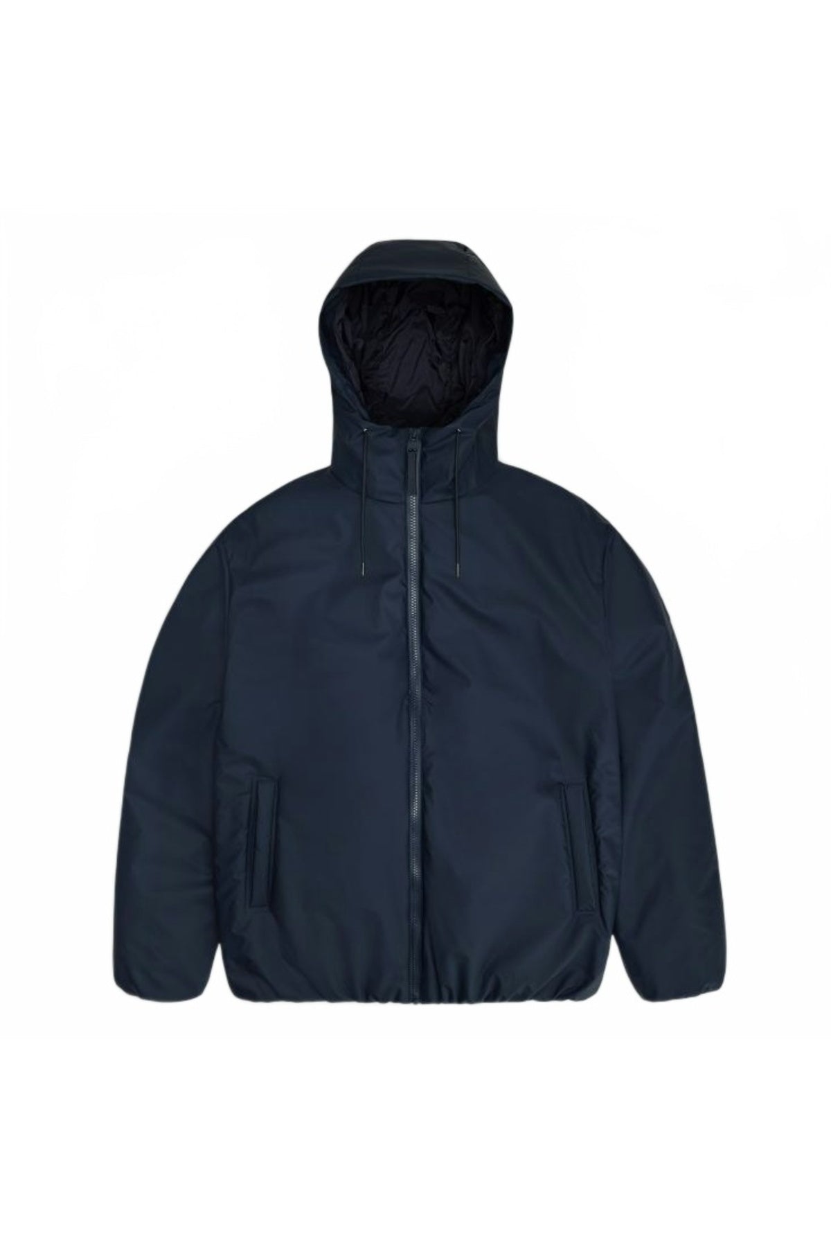 RAINS LOHJA INSULATED JACKET en color AZUL (3)
